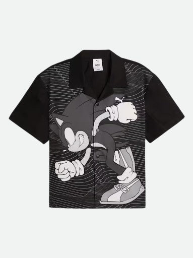 PUMA SHIRT X SONIC RELAXED BLACK