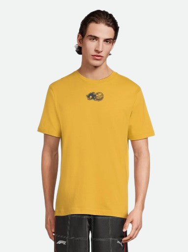 PUMA T-SHIRT X SONIC RELAXED YELLOW