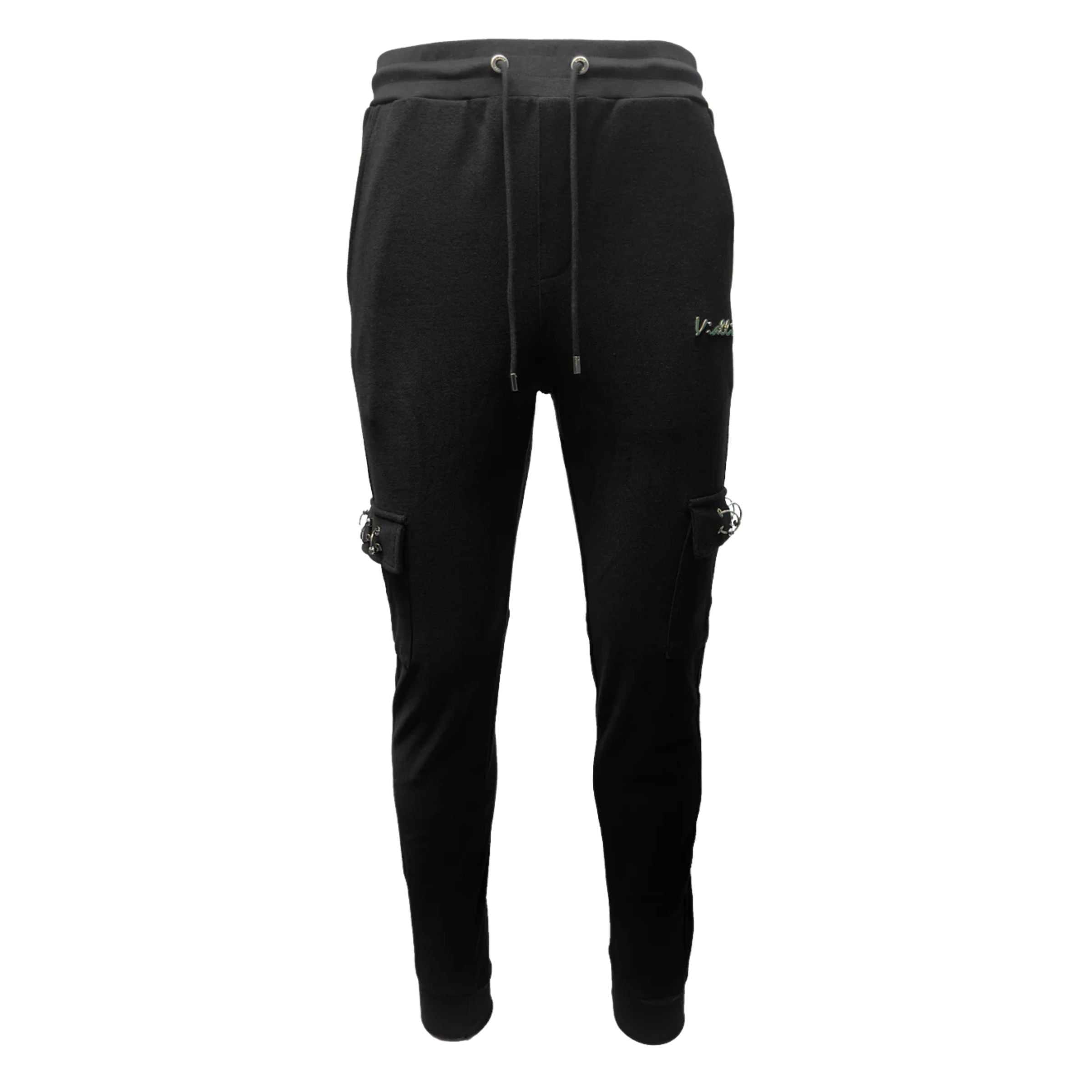 Vialli Track Pants Klinab Black