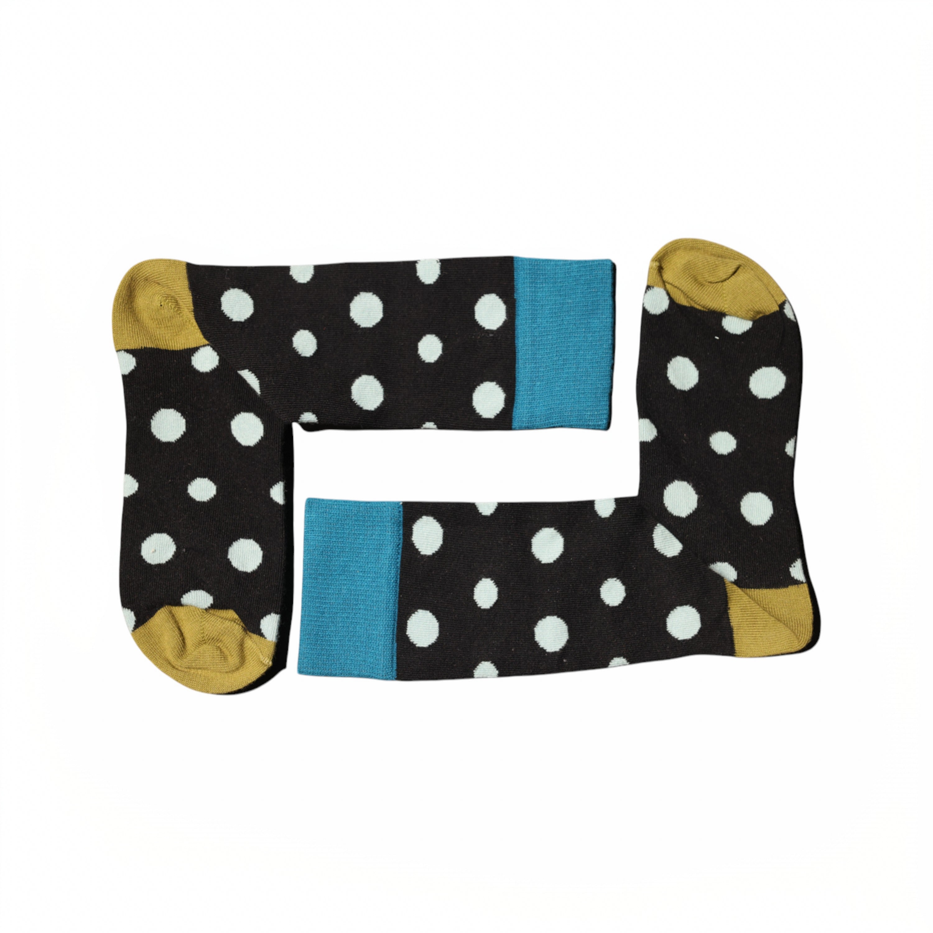 Happy Socks Polkadot Black-Blue