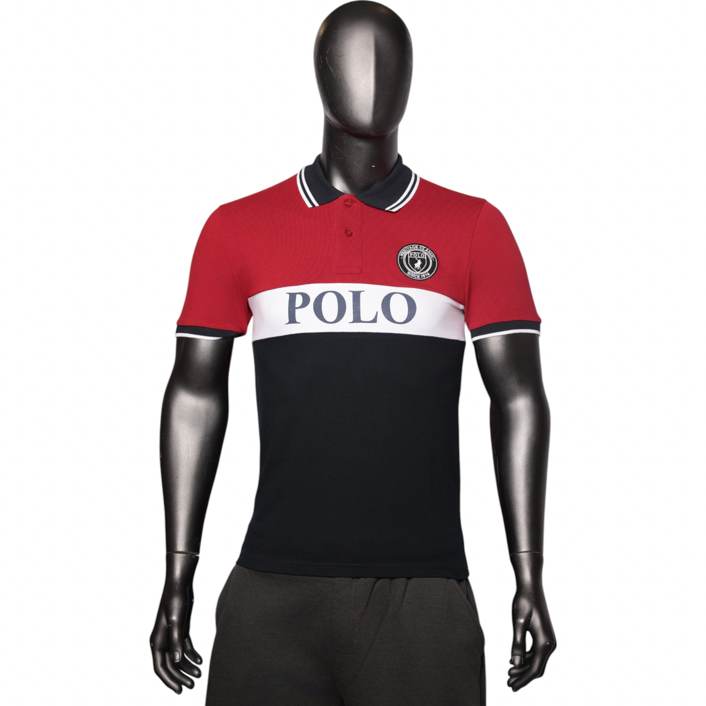 Polo Golfer Colourblock Navy