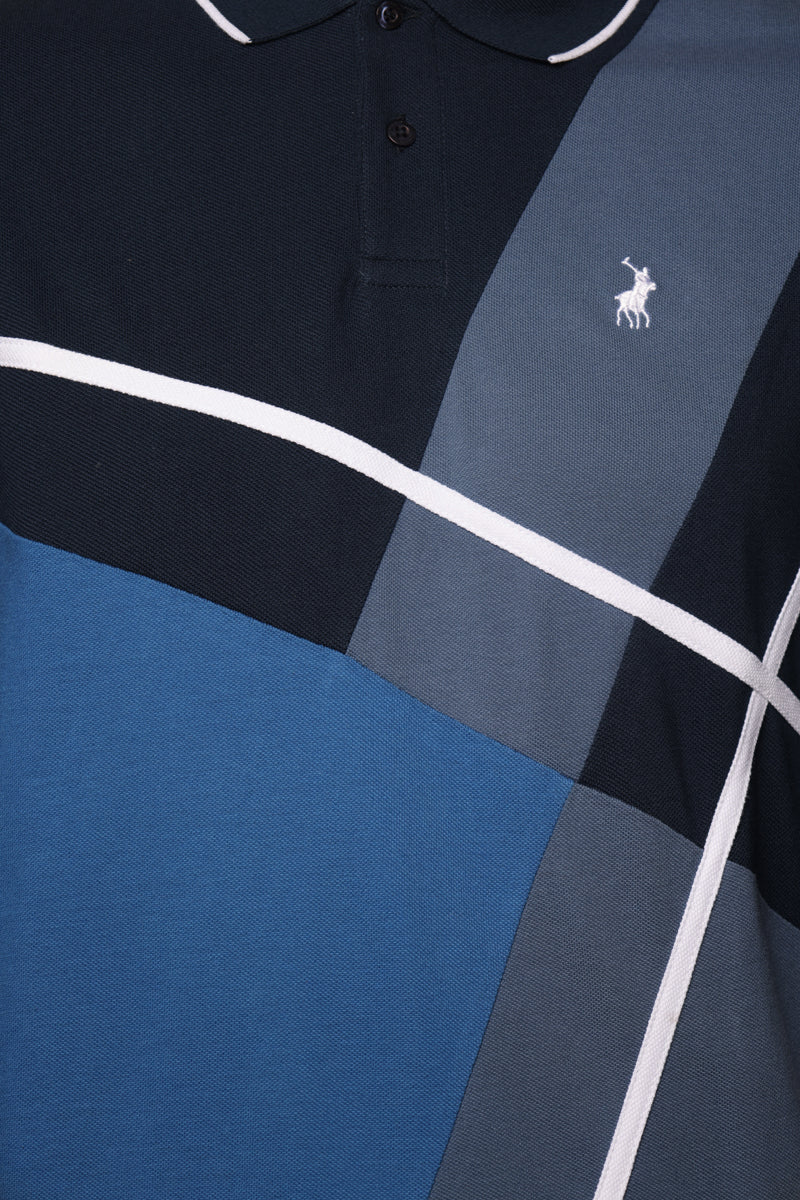 Polo Golfer Colourblock Navy