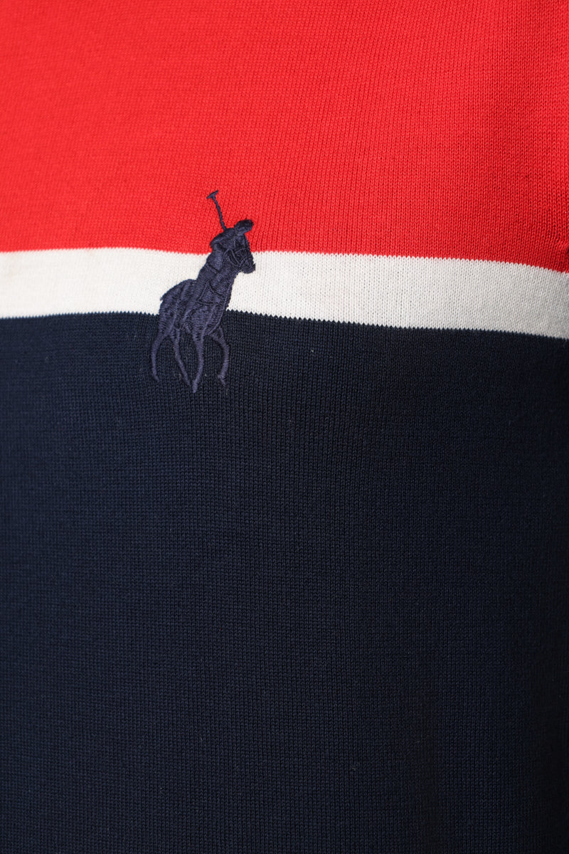 Polo Sweater Knitwear Navy