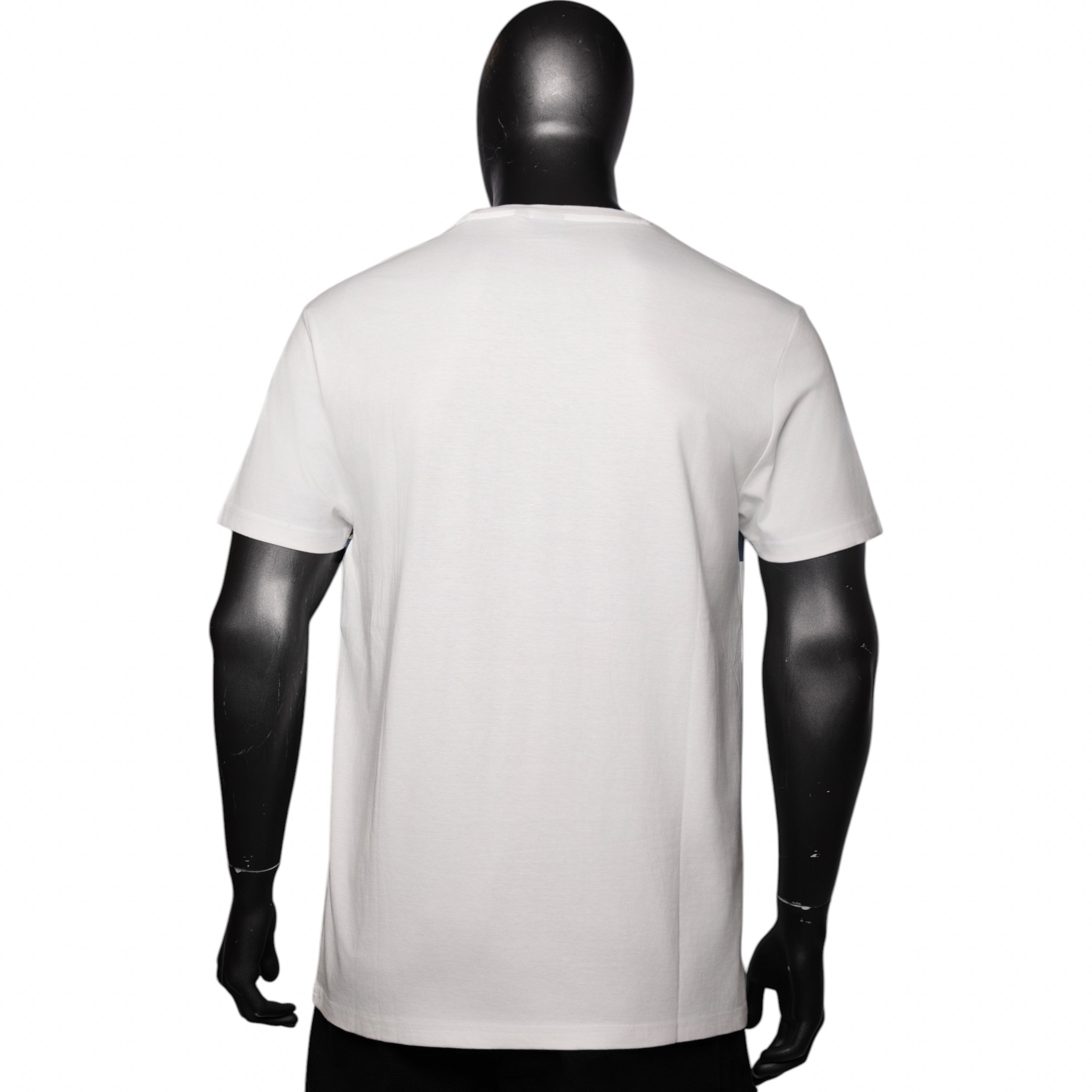 Polo T-Shirt Logo Transfer White