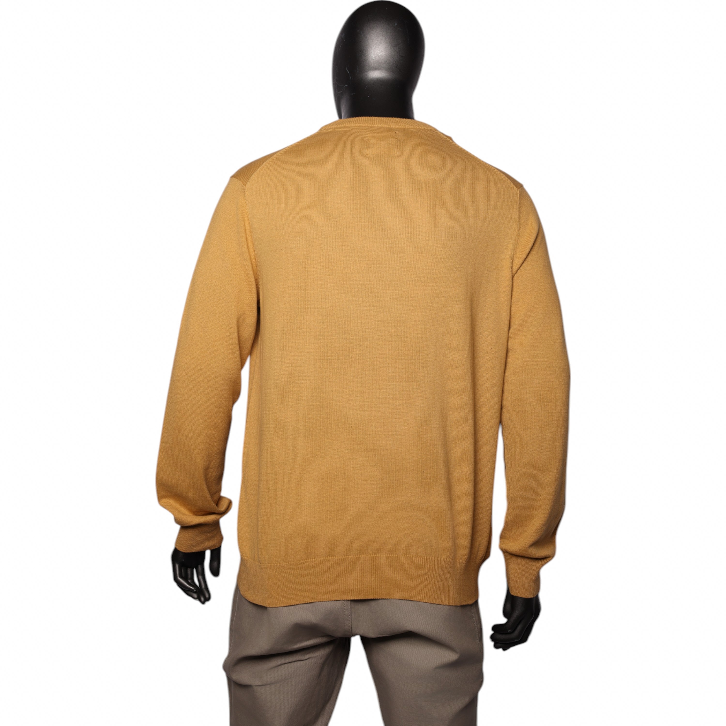 Polo Sweater Classic Knitwear Mustard