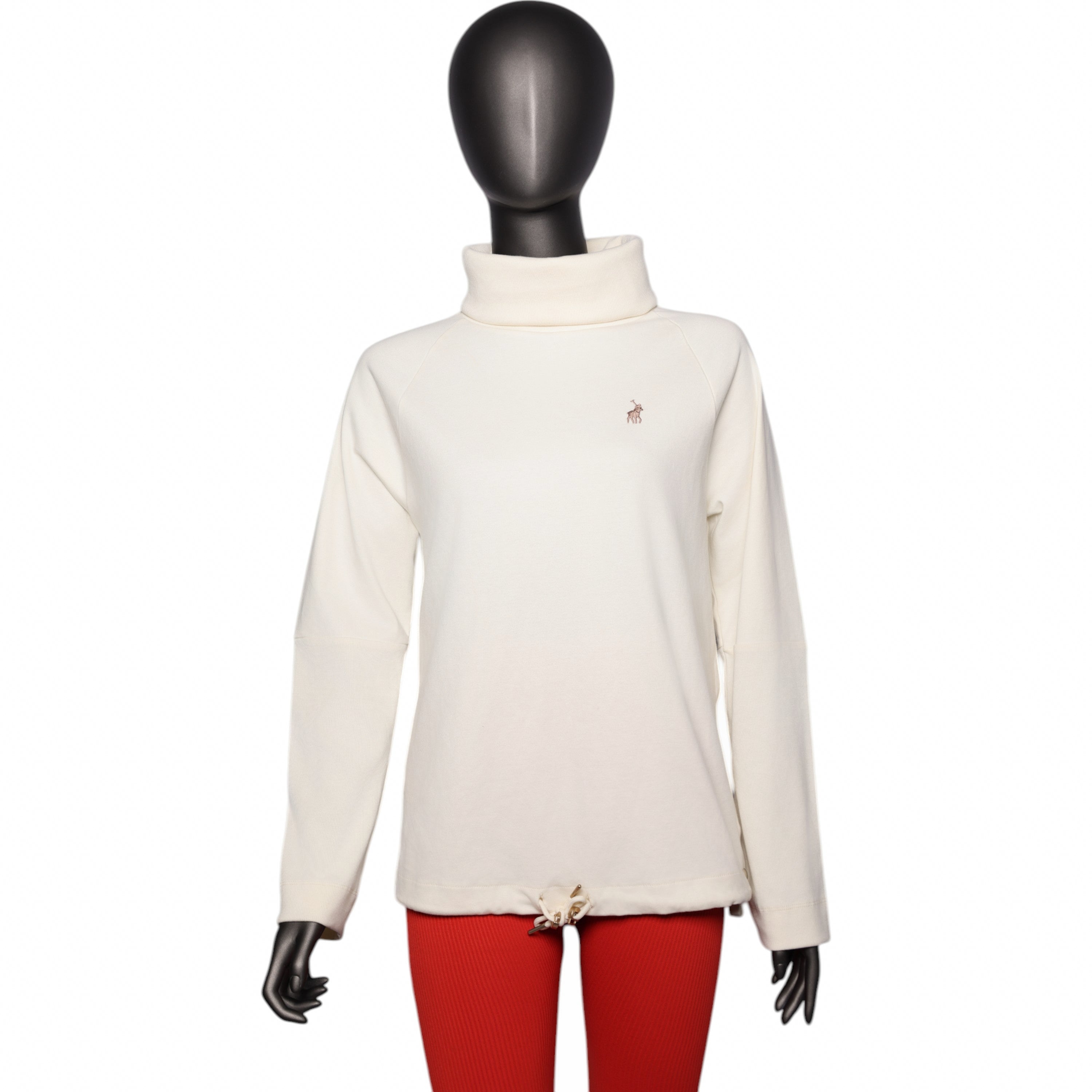 Polo Sweater Ladies Classic Ecru