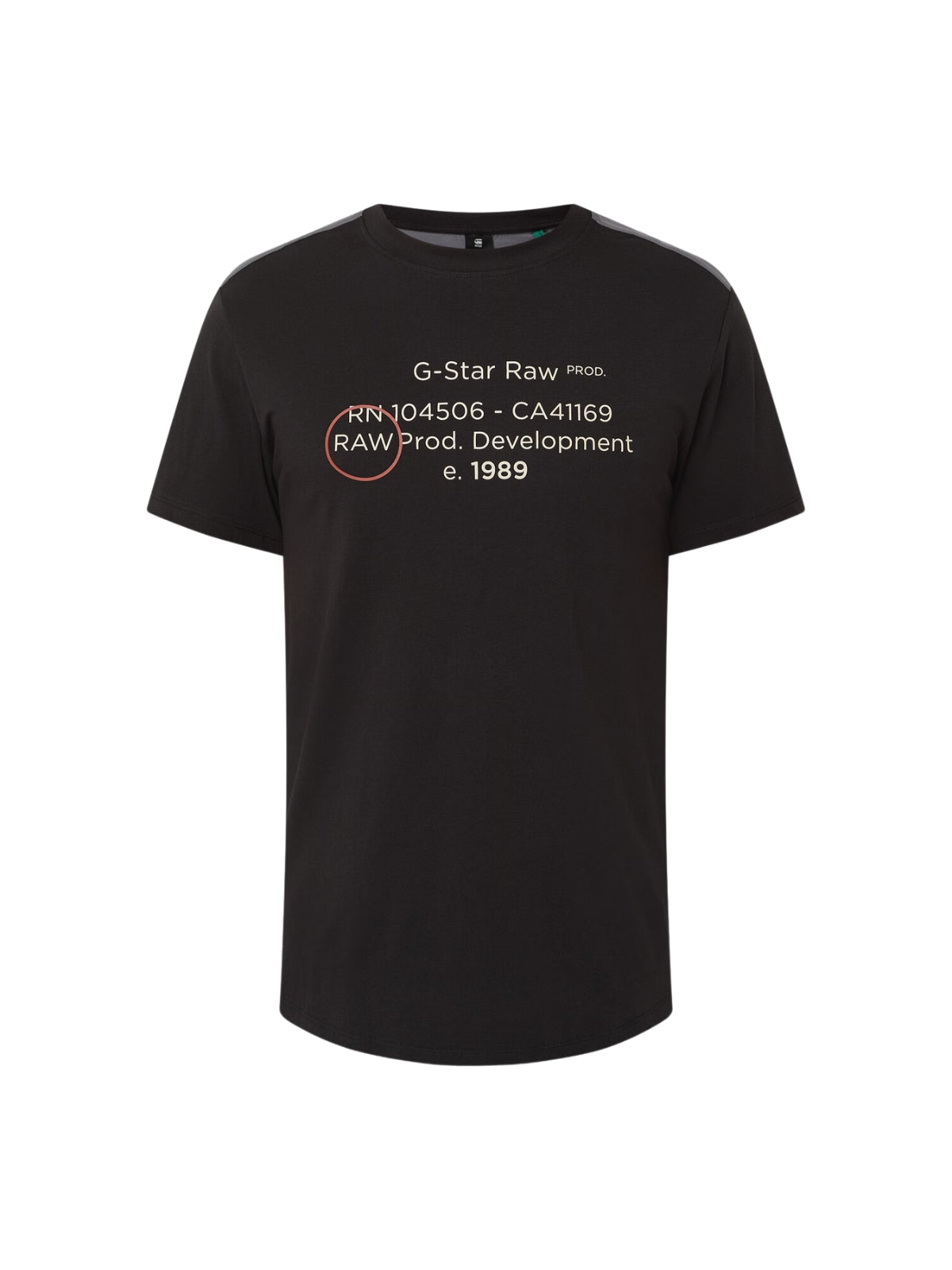G-Star T-Shirt Lash Txt Graphics Black