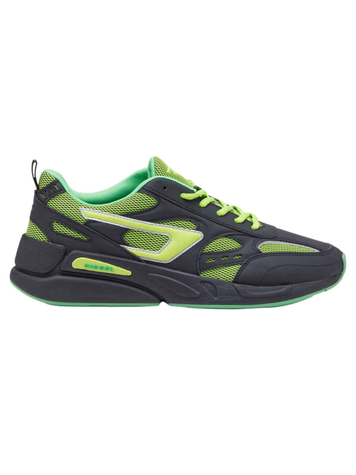 Diesel Sneaker S-Serendipity Sport Black-Neon Yellow