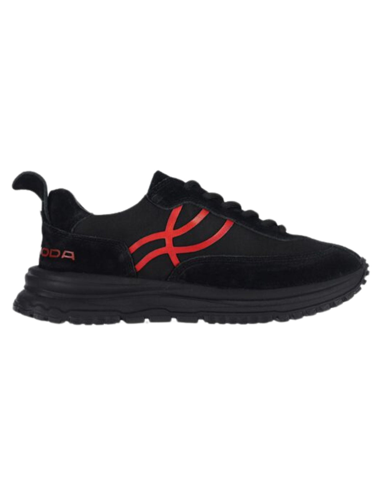 Rossimoda Sneaker Skrrac Black-Red