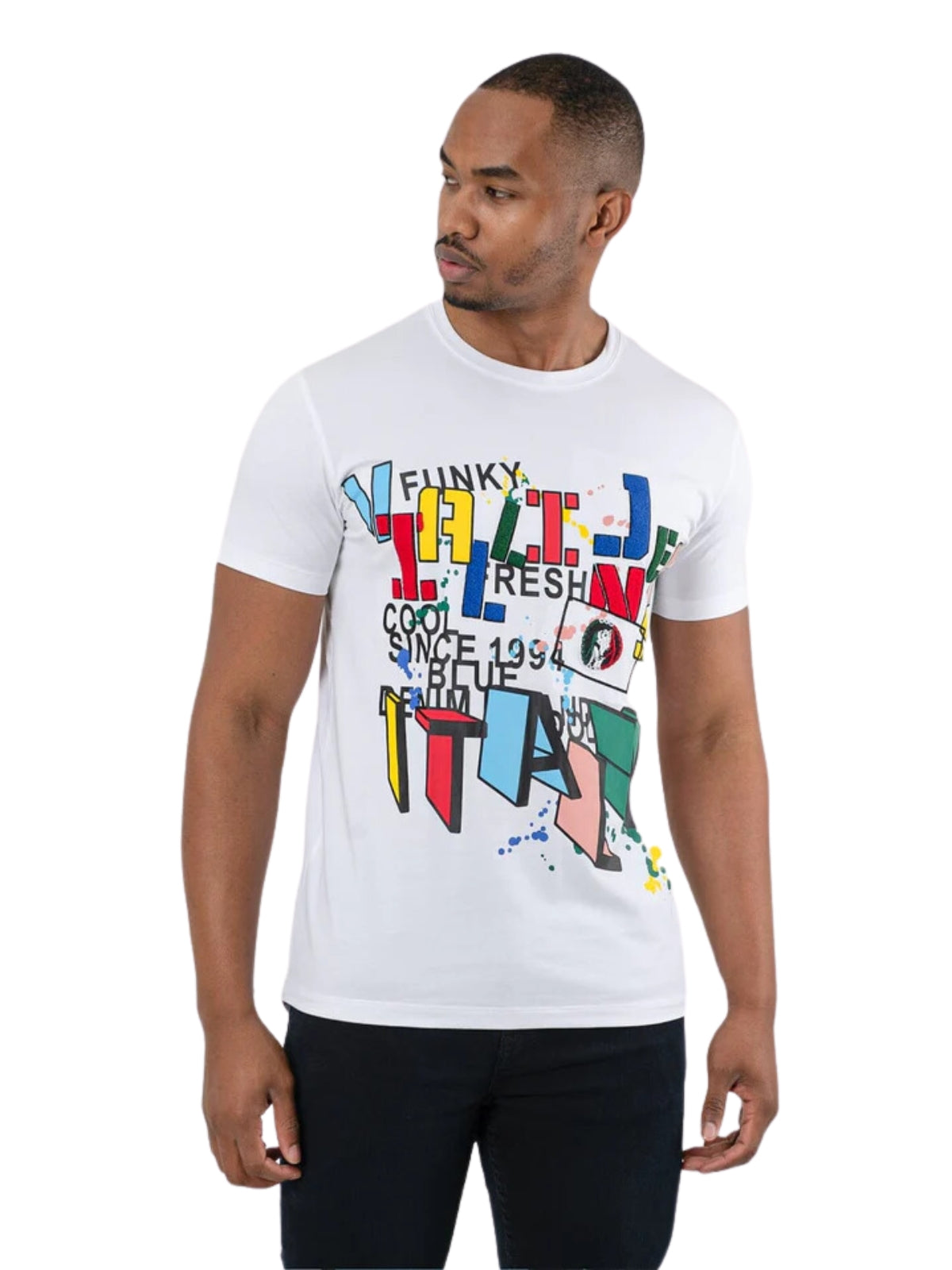 Vialli T-Shirt Flaviolo White