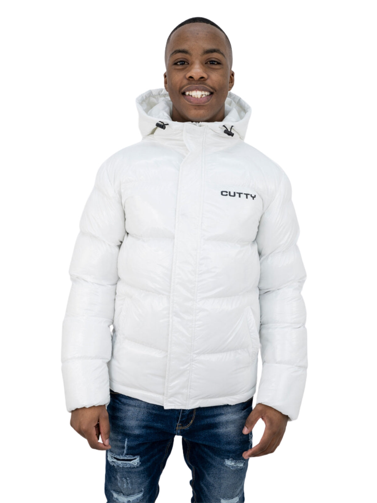 Cutty Jacket Padded Shine White