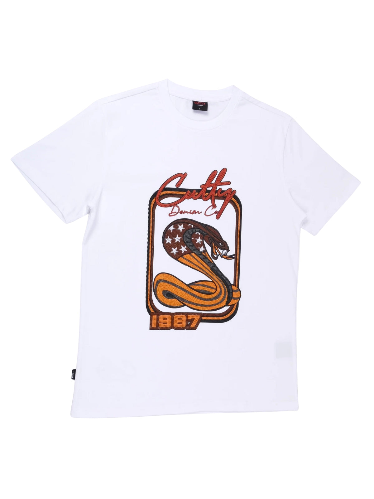 Cutty T-Shirt Cobra White