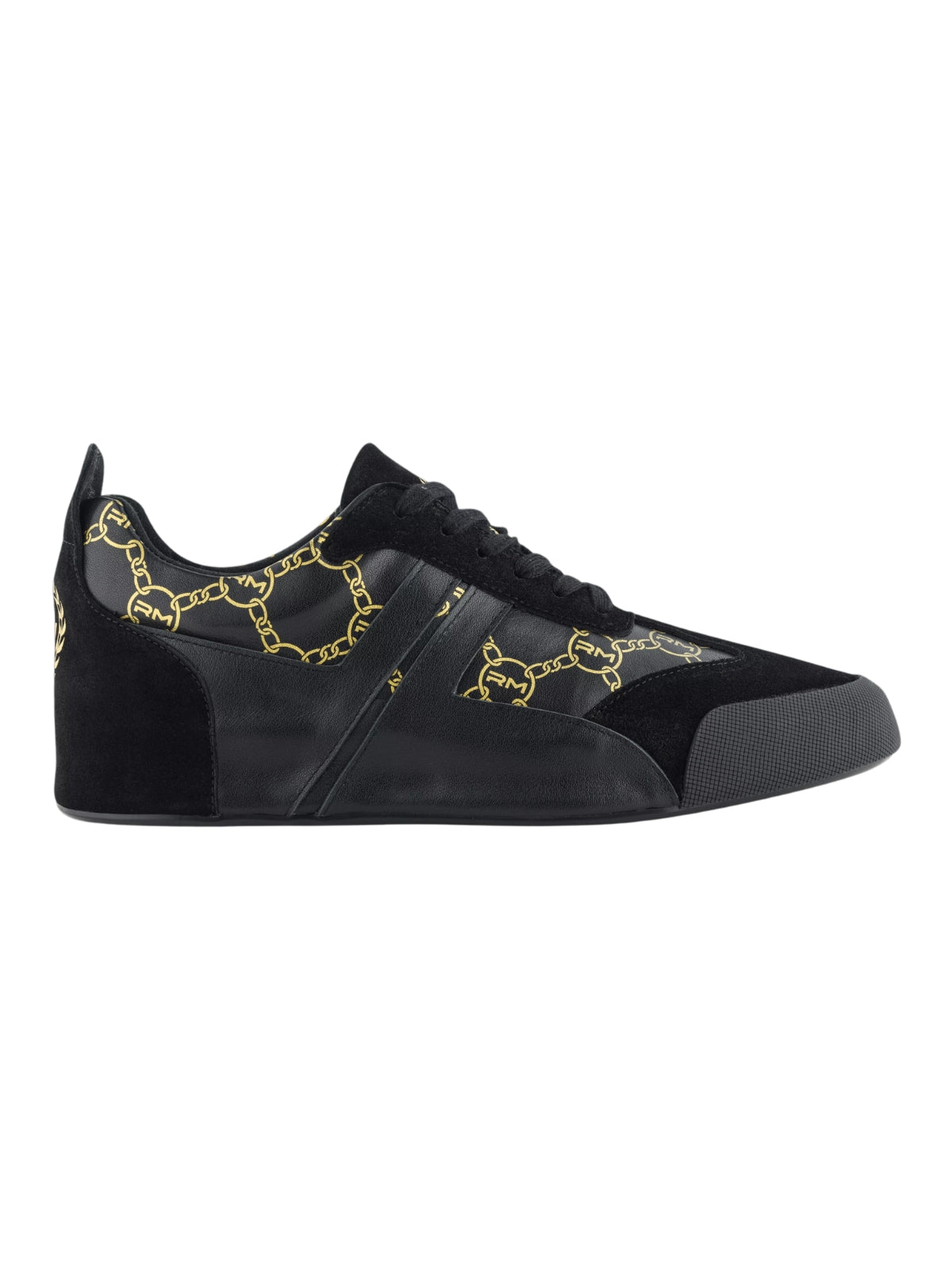 Rossimoda Sneaker Lusso Low Black-Gold