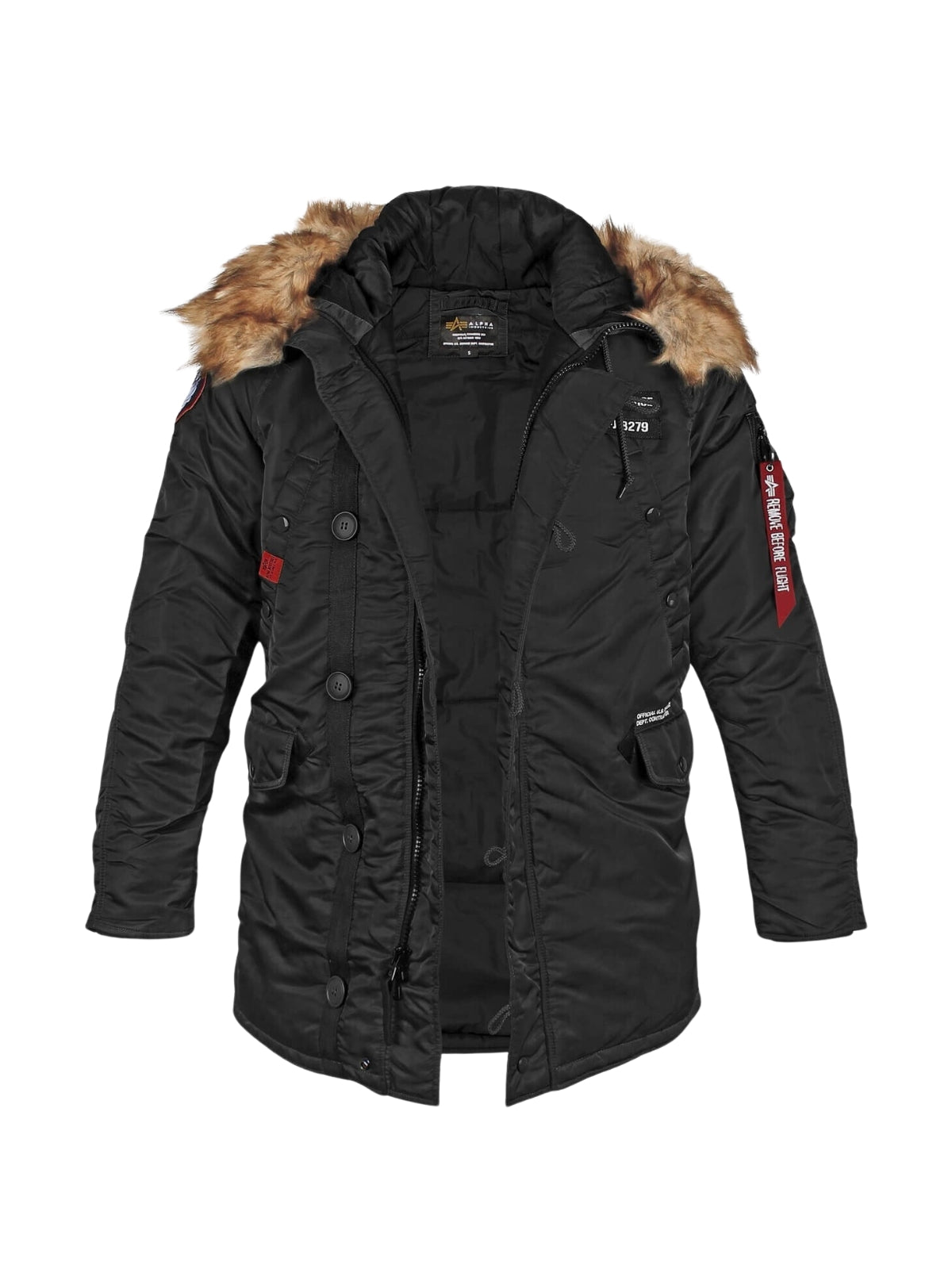 Alpha Jacket N3b Parka Hunter Brown