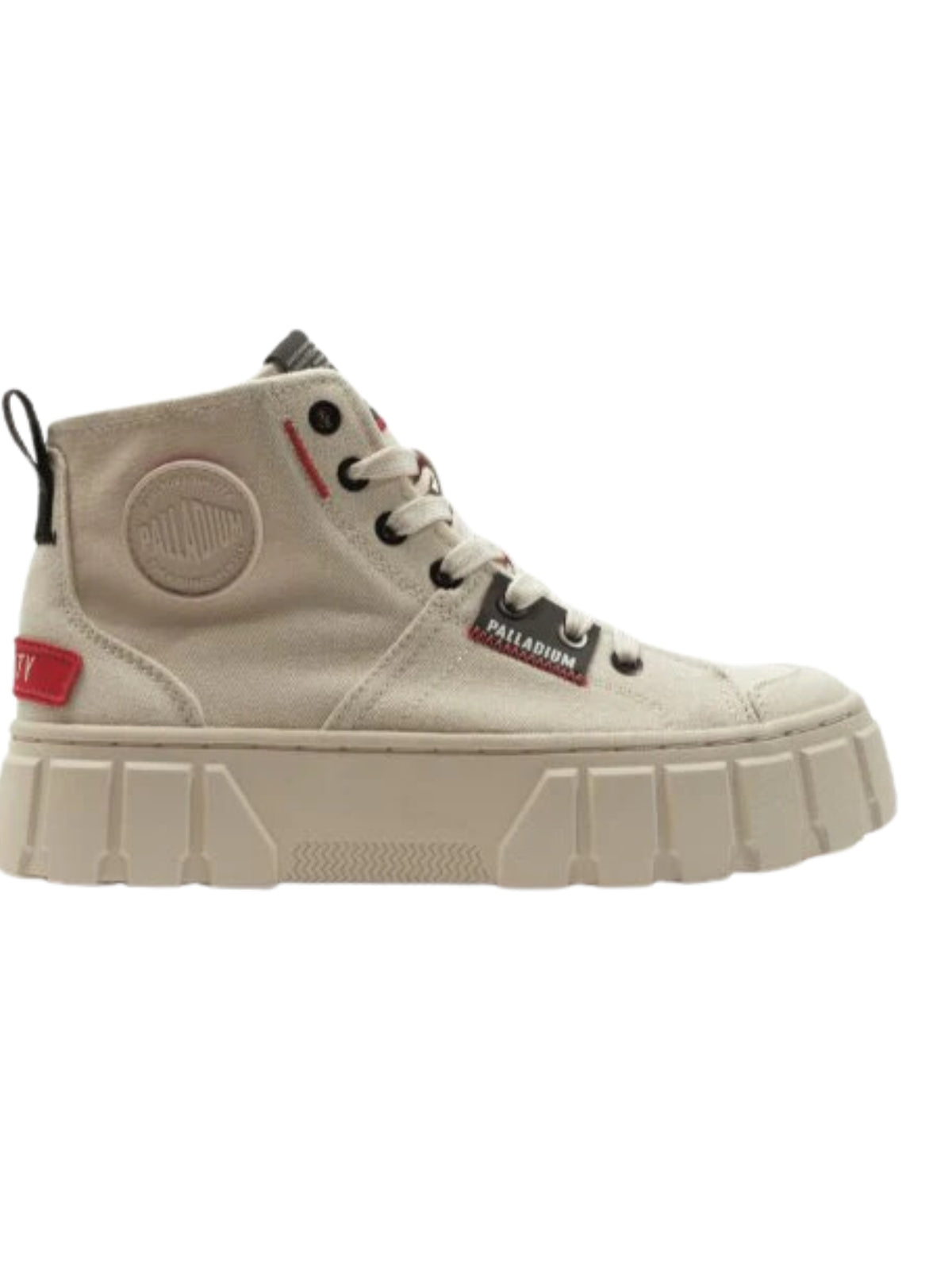 Palladium Boot Pallatower Hi Patch Sand