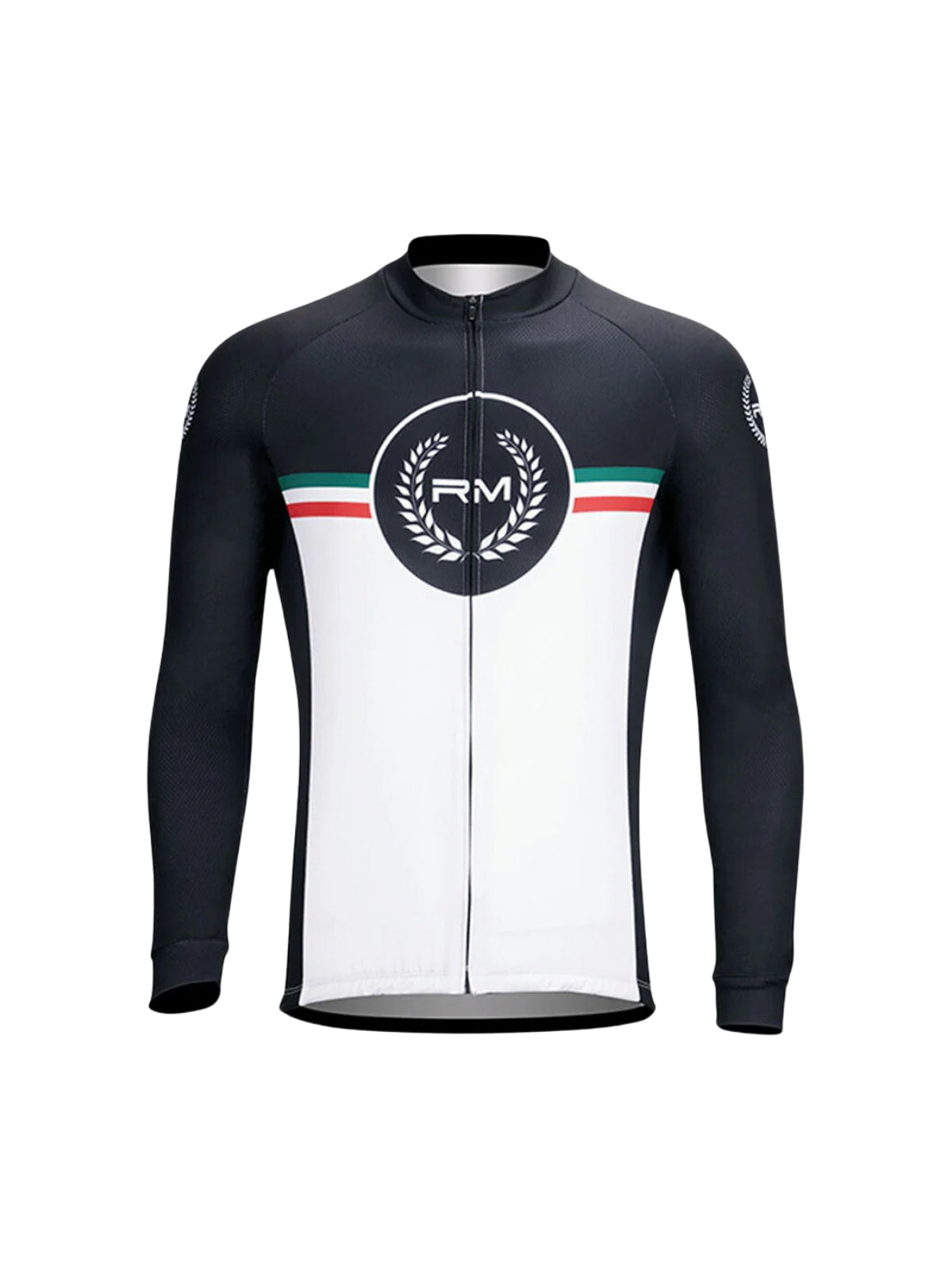 Rossimoda Long-Sleeve T-Shirt Cycling Top Nero Italia Black