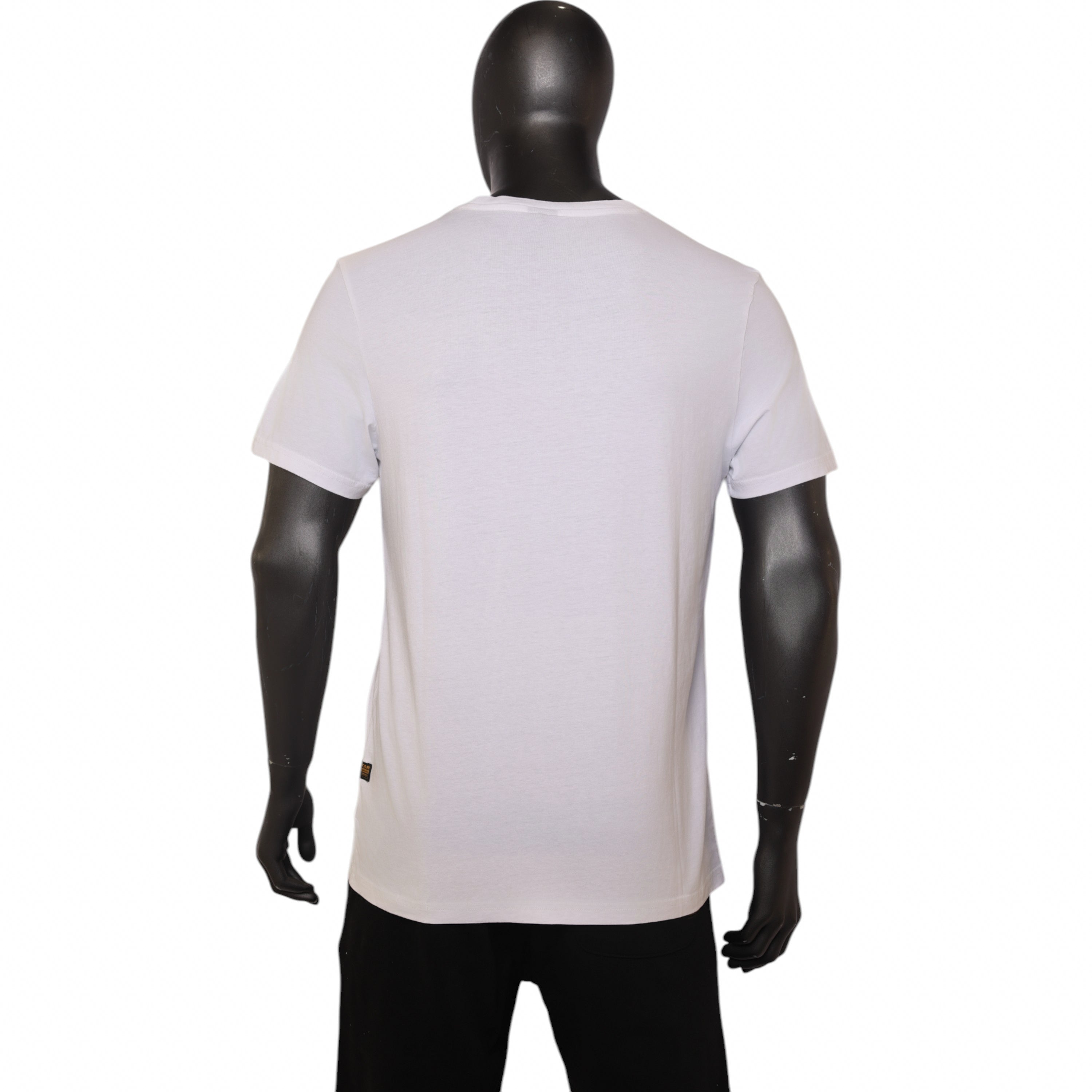 G-Star T-Shirt Distressed Original Slim White