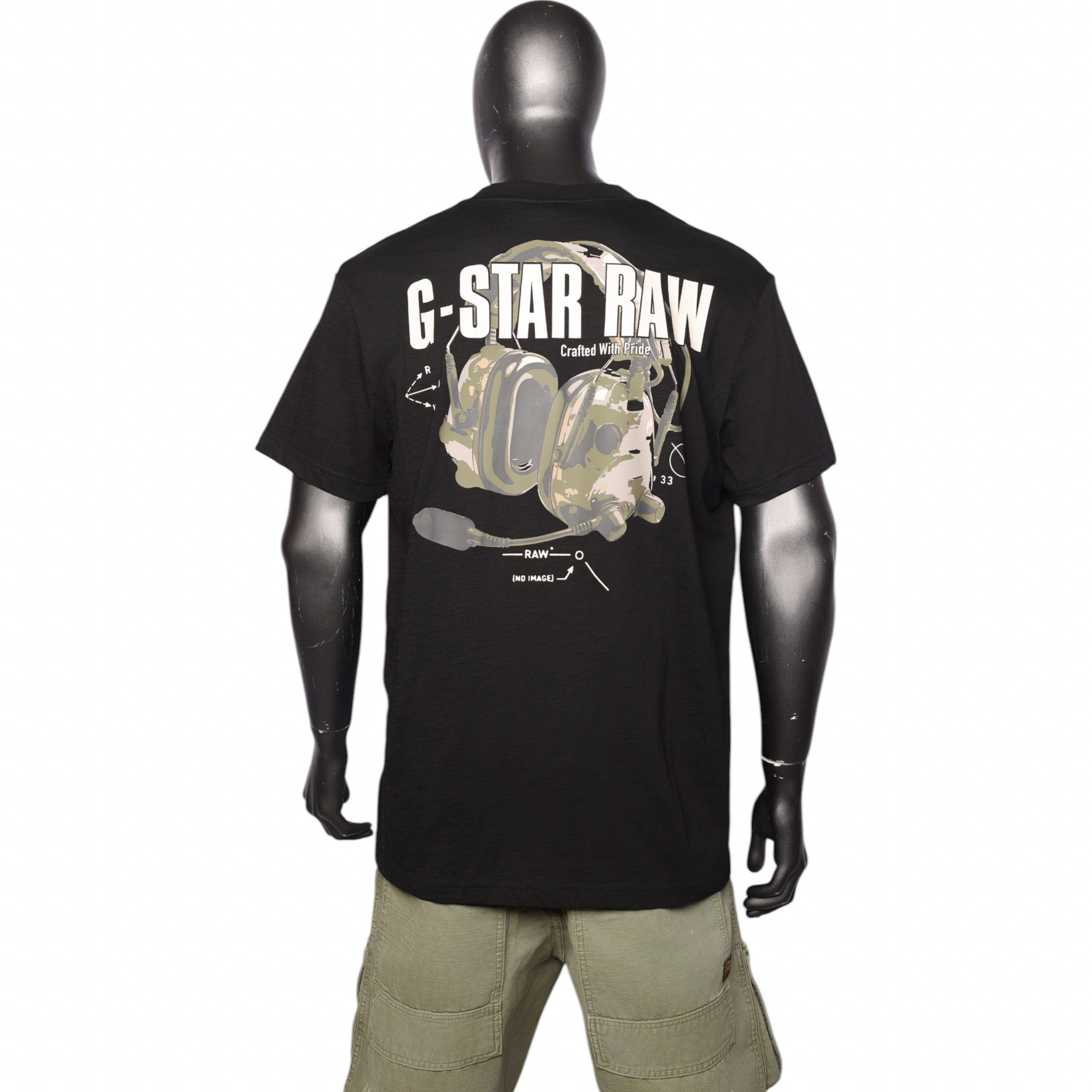 G-Star T-Shirt Headphones Black