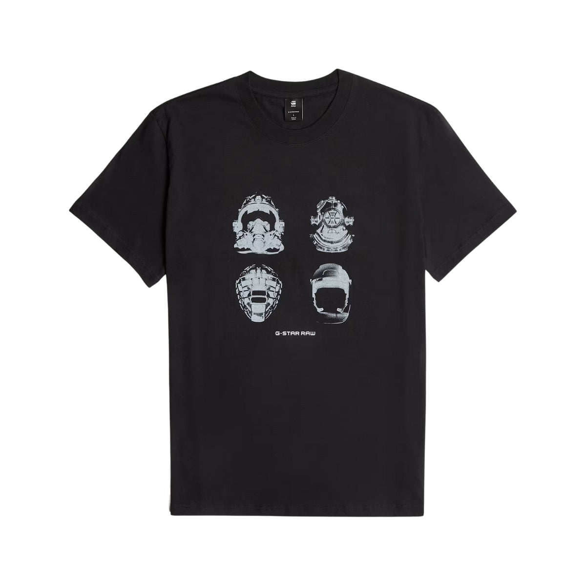 G-Star T-Shirt Masks Dark Black