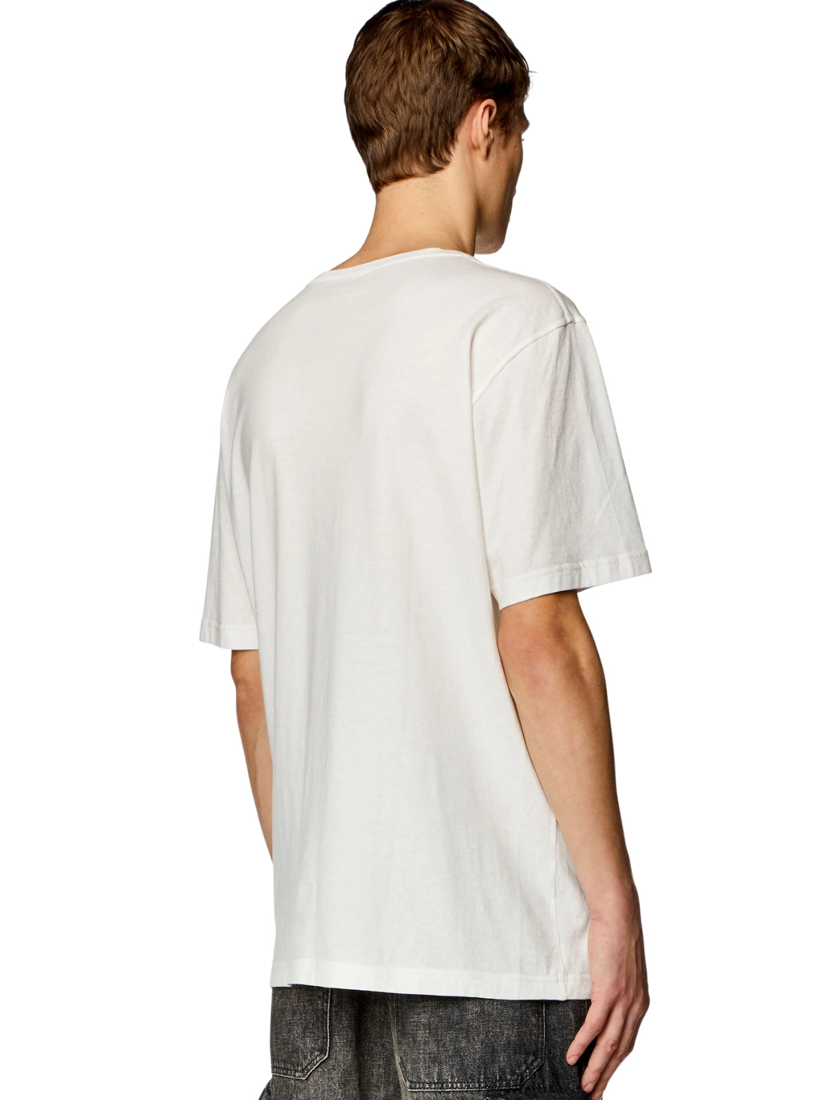 Diesel T-Shirt Industry Logo Off-White