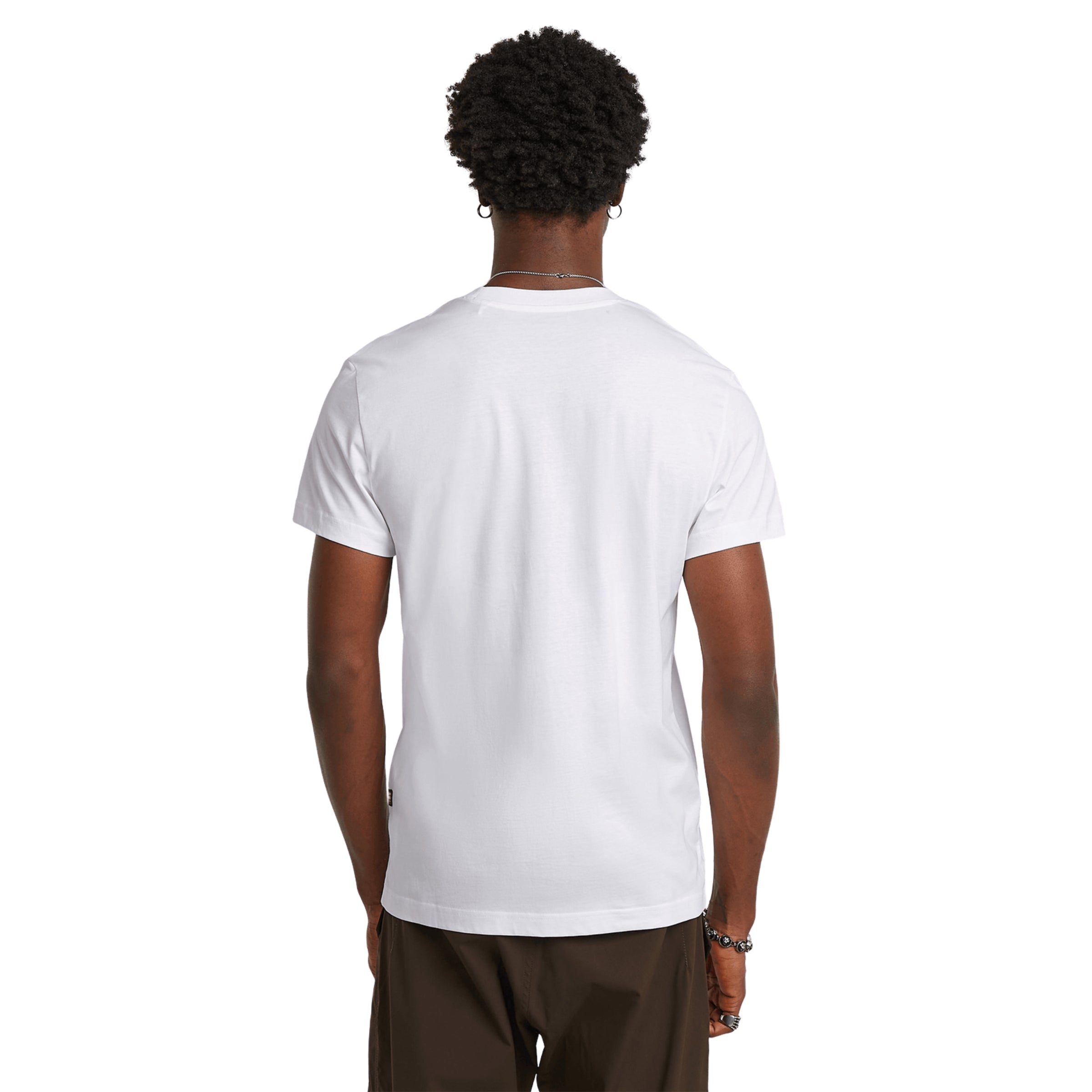 G-Star T-Shirt Text Chest White