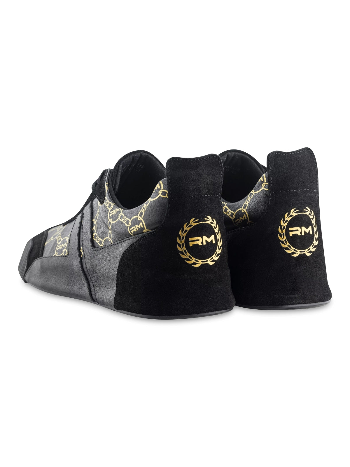 Rossimoda Sneaker Lusso Low Black-Gold