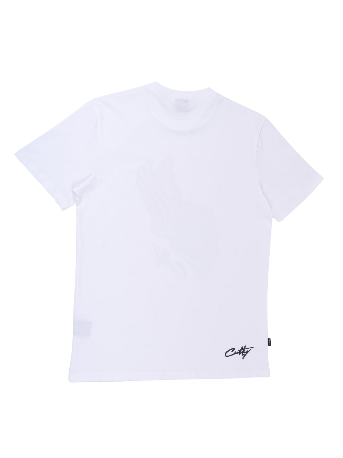 Cutty T-Shirt Skull Logo White