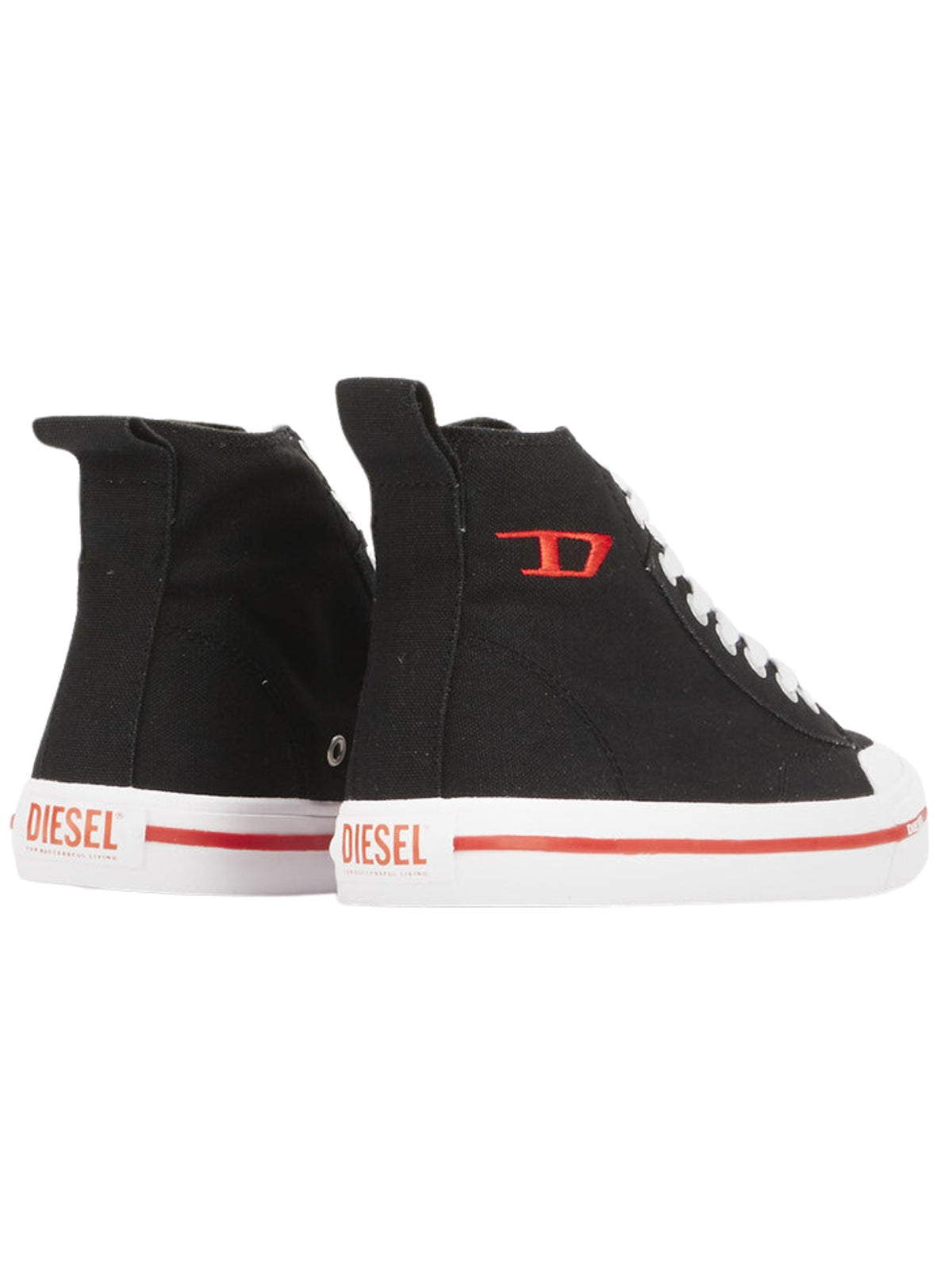 Diesel Sneaker Ladies Mid Athos Black-White