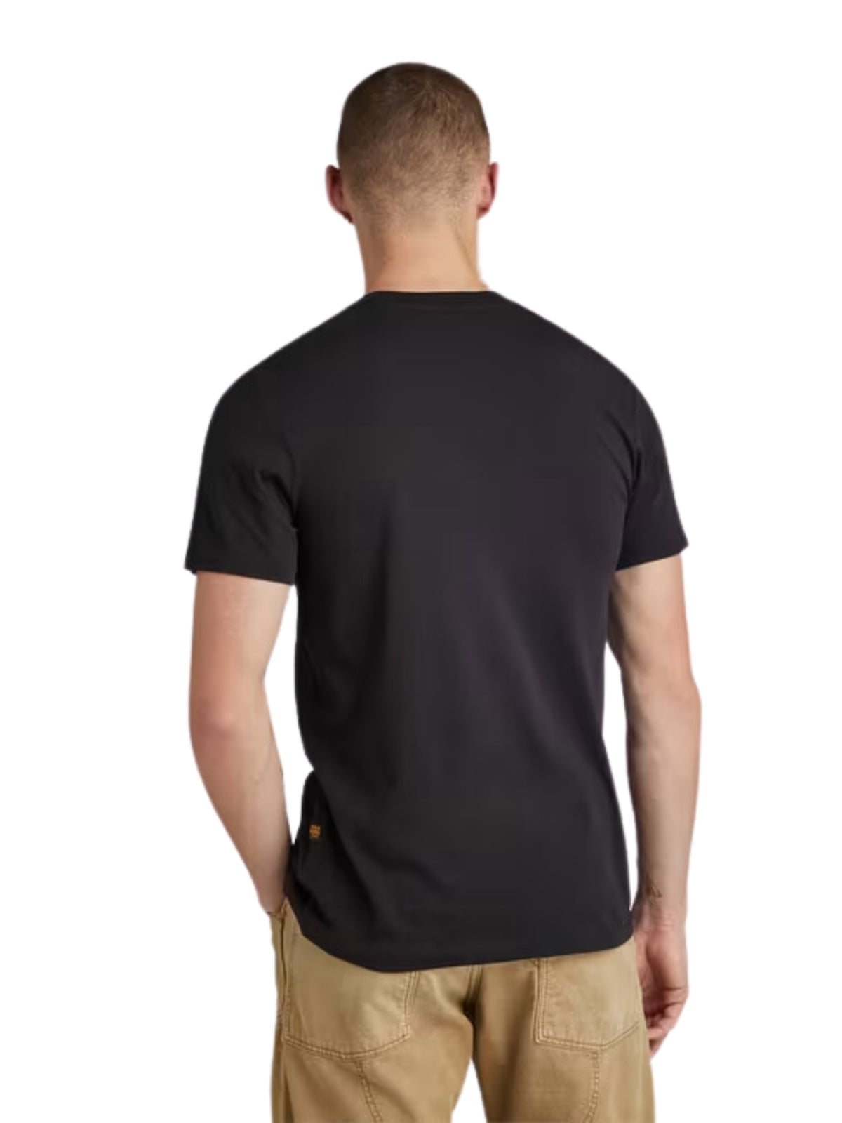 G-Star T-Shirt Distressed Original Slim Black