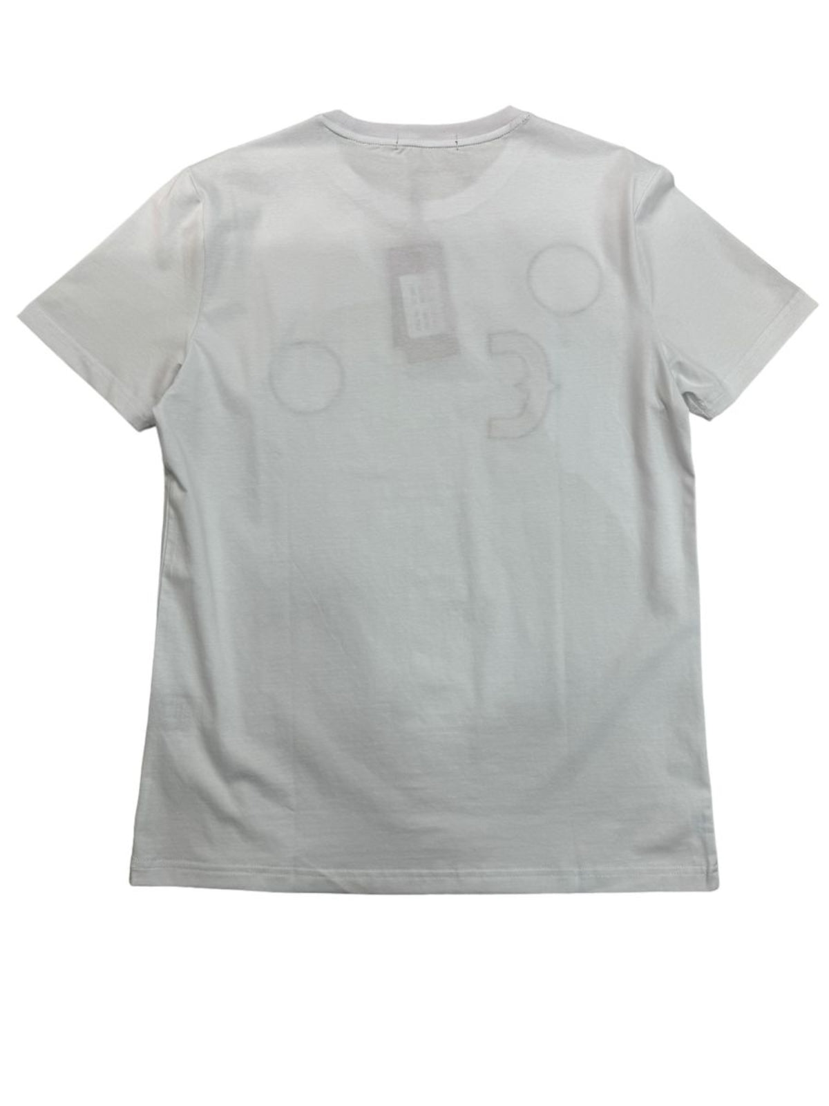 Enrico T-Shirt Allover Signiture White