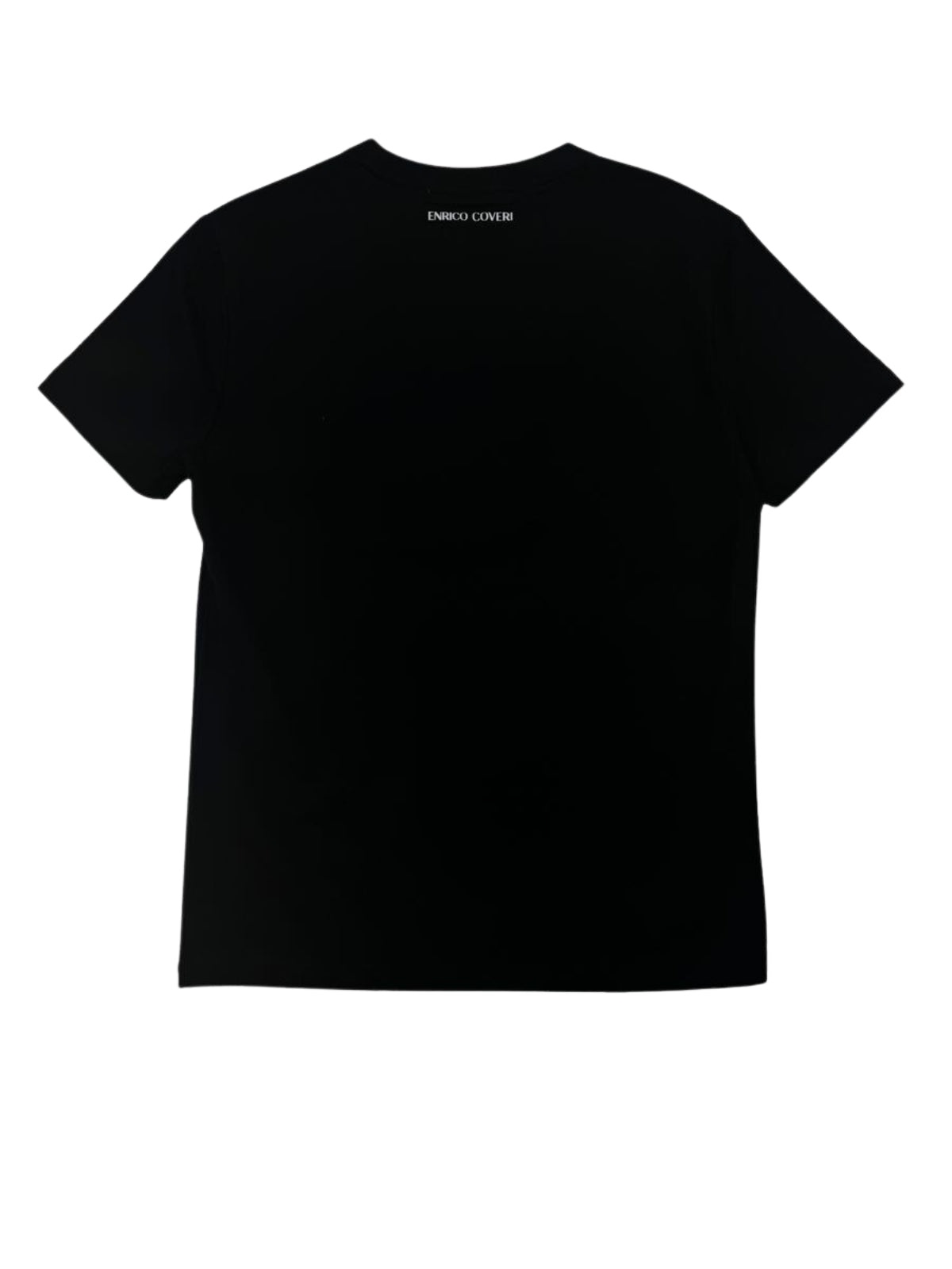 Enrico T-Shirt Center Logo Black
