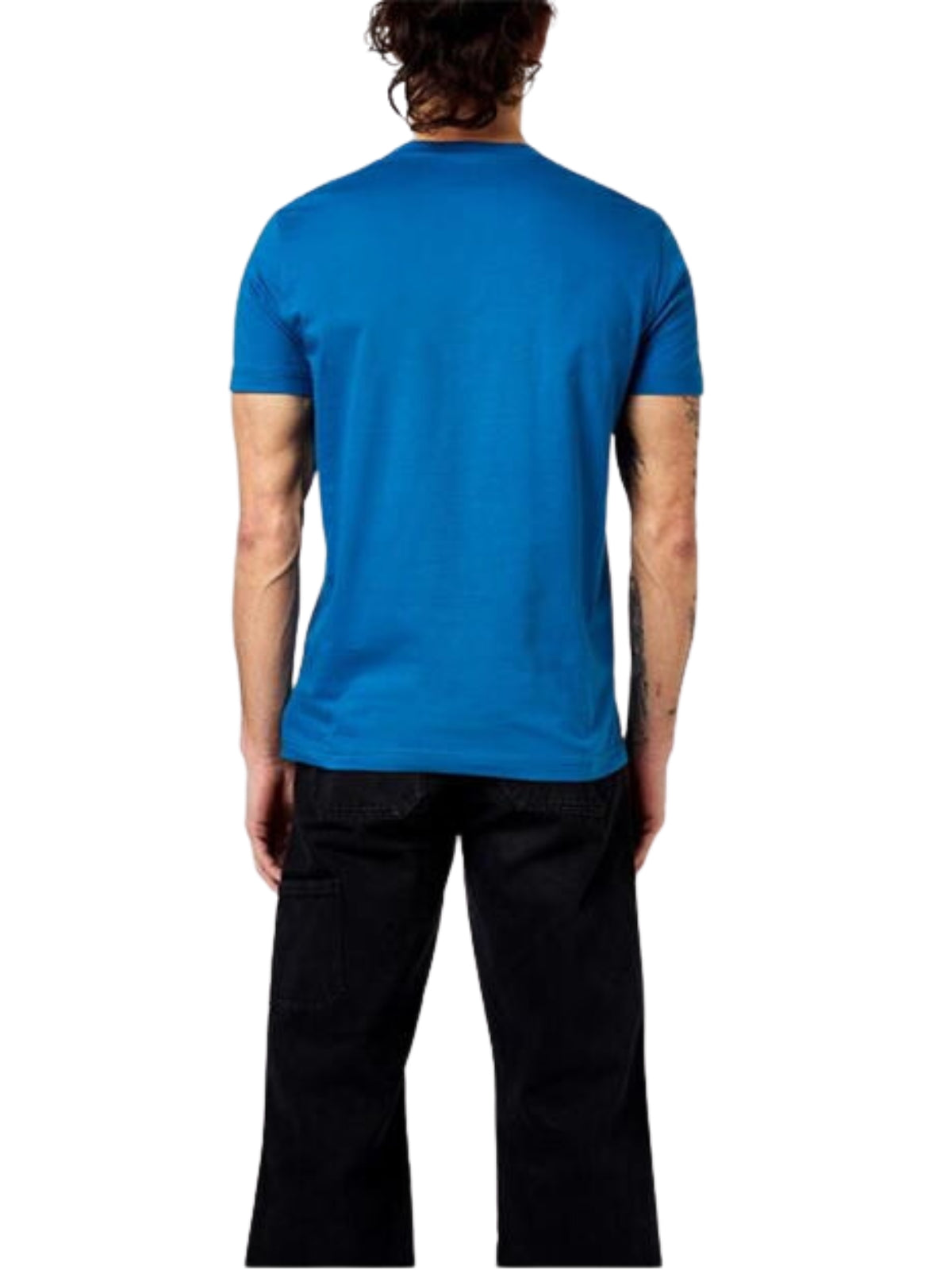 Diesel T-Shirt 8Nt Logo Blue