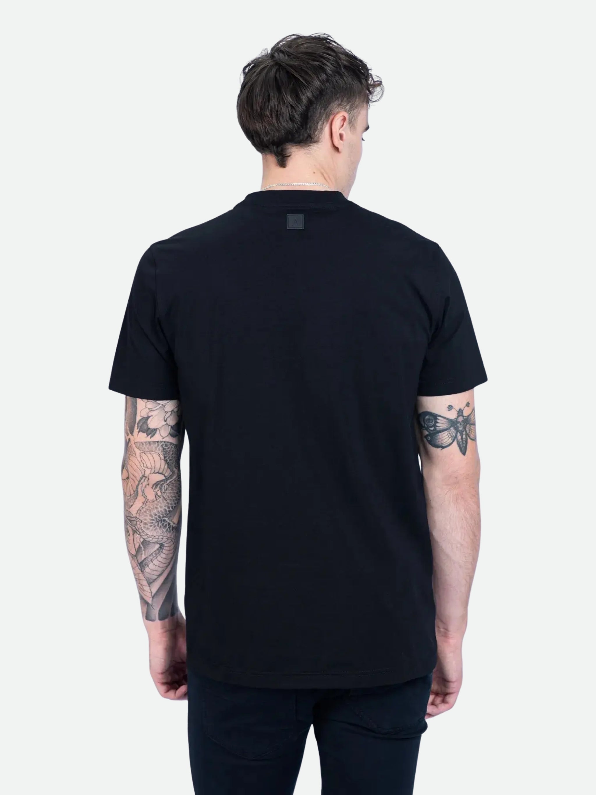 Fade T-Shirt Signature Boxy Black