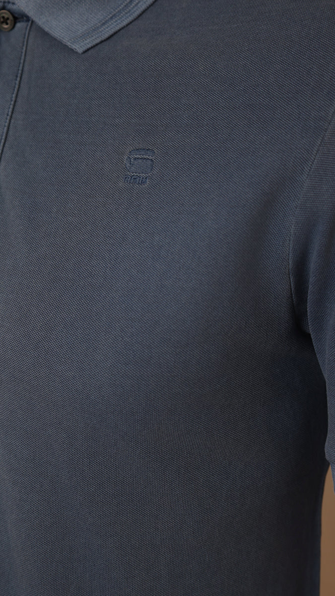 G-Star Golfer Dunda Overdyed Slim Dark Sea Blue