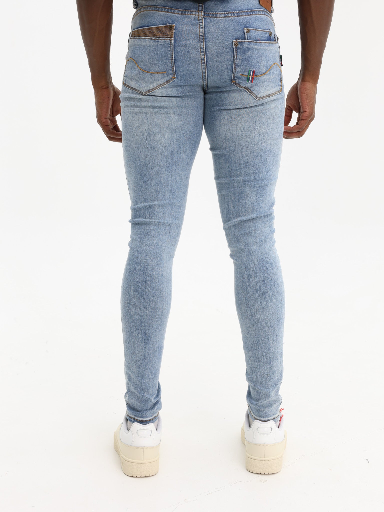 Rossimoda Jeans Core Skinny Fit Denim Blue