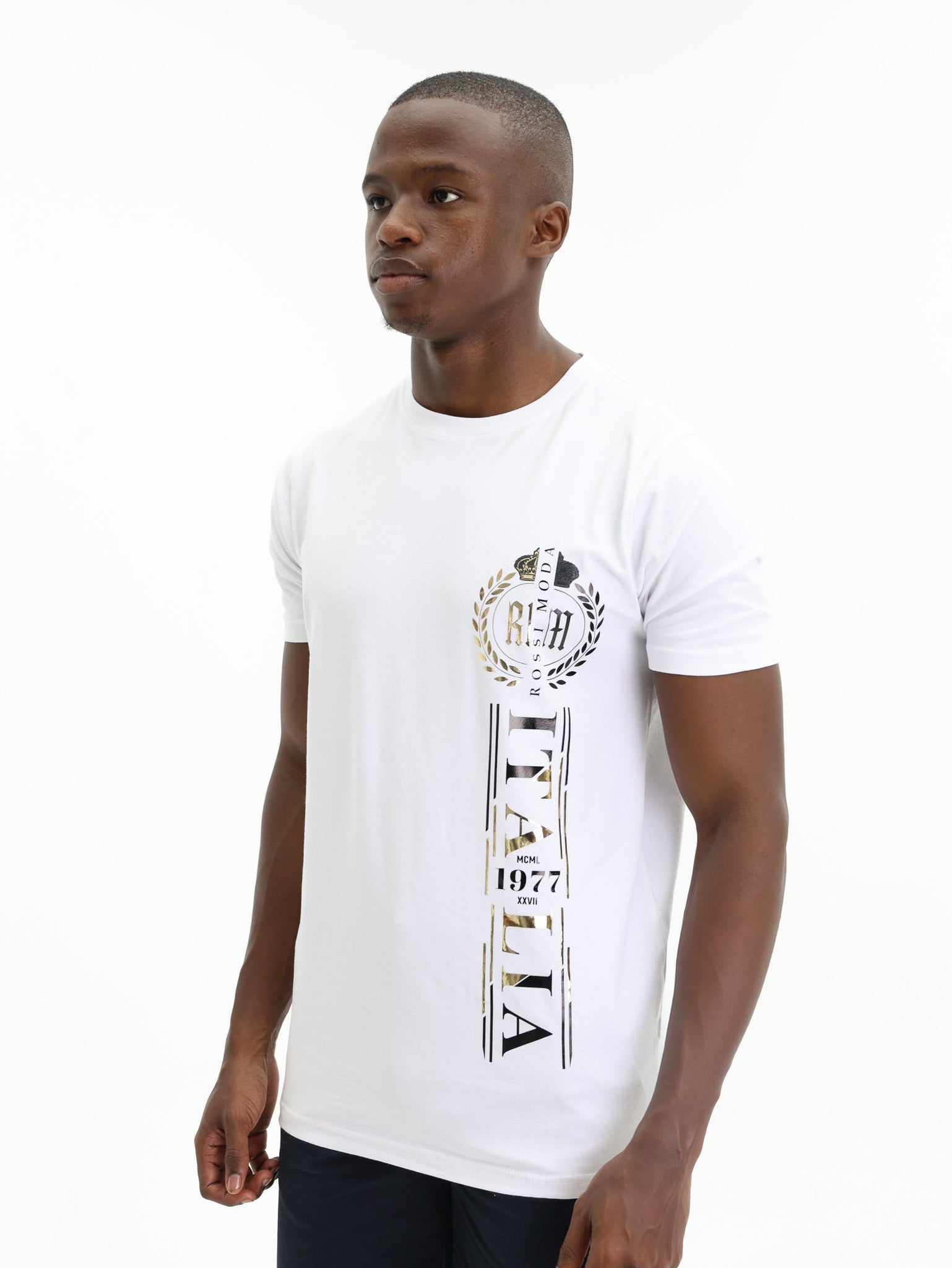 Rossimoda T-Shirt Italia White