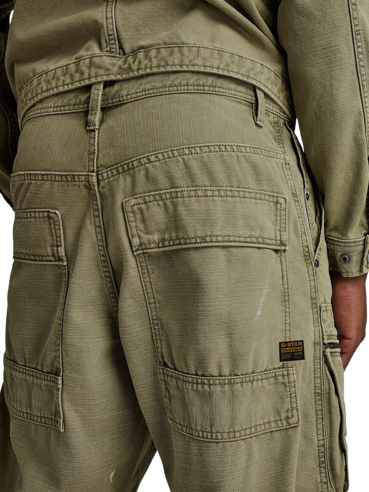 G-Star Cargo Pants Multi Pocket Renaissance Faded