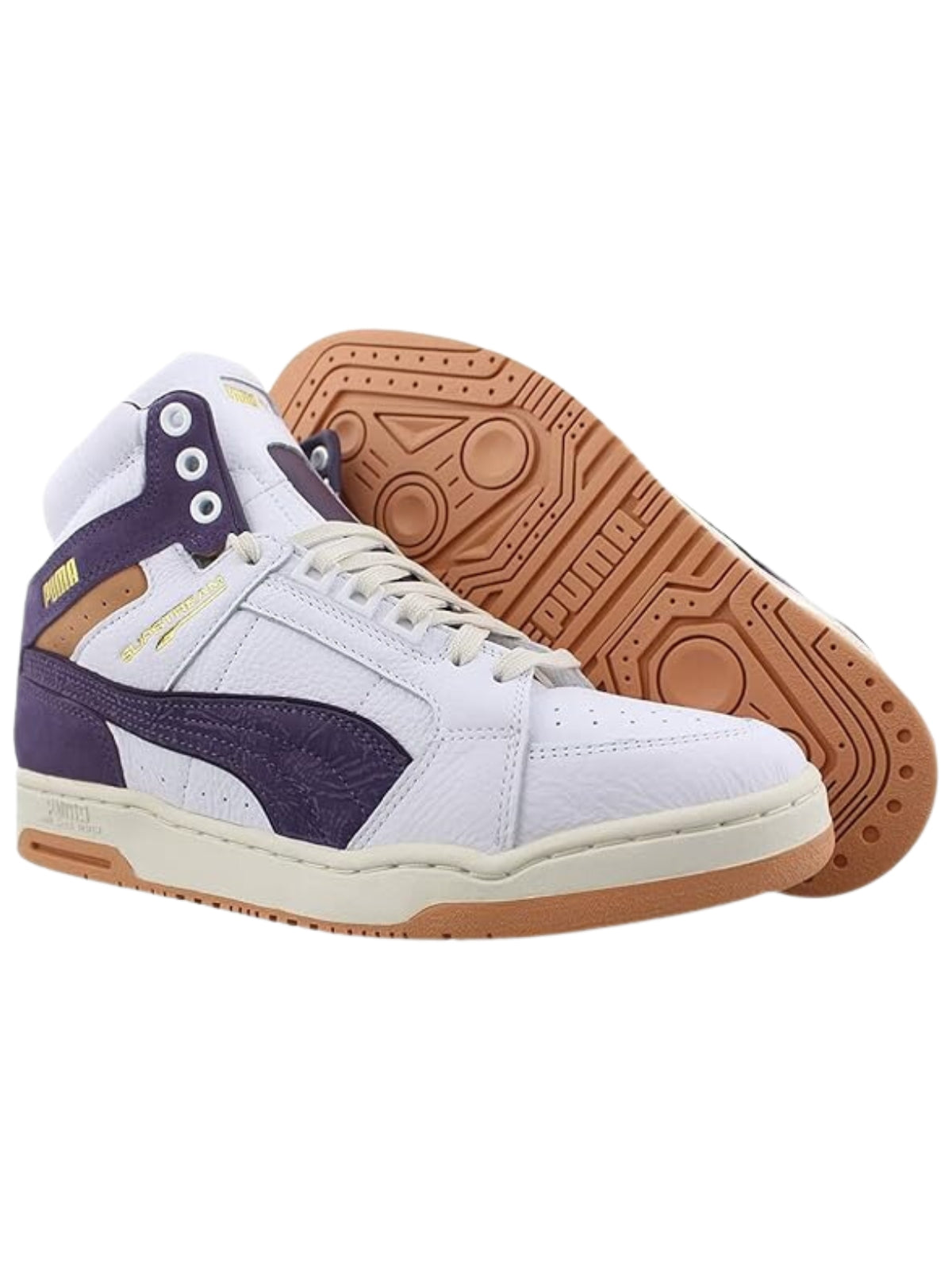 Puma Sneaker Slipstream Mid White-Sweet Grape