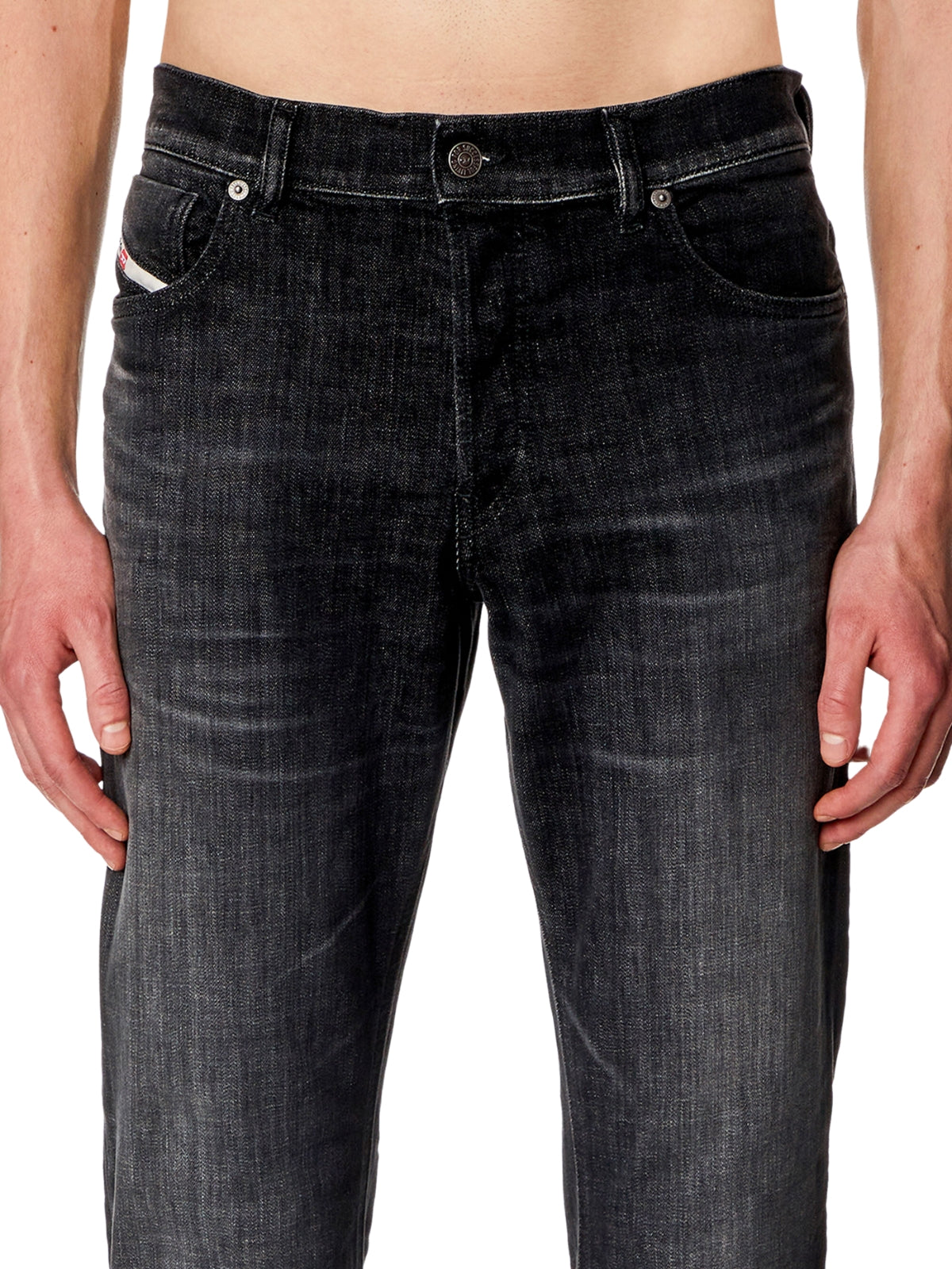 Diesel Jean Sleenker Wash Black