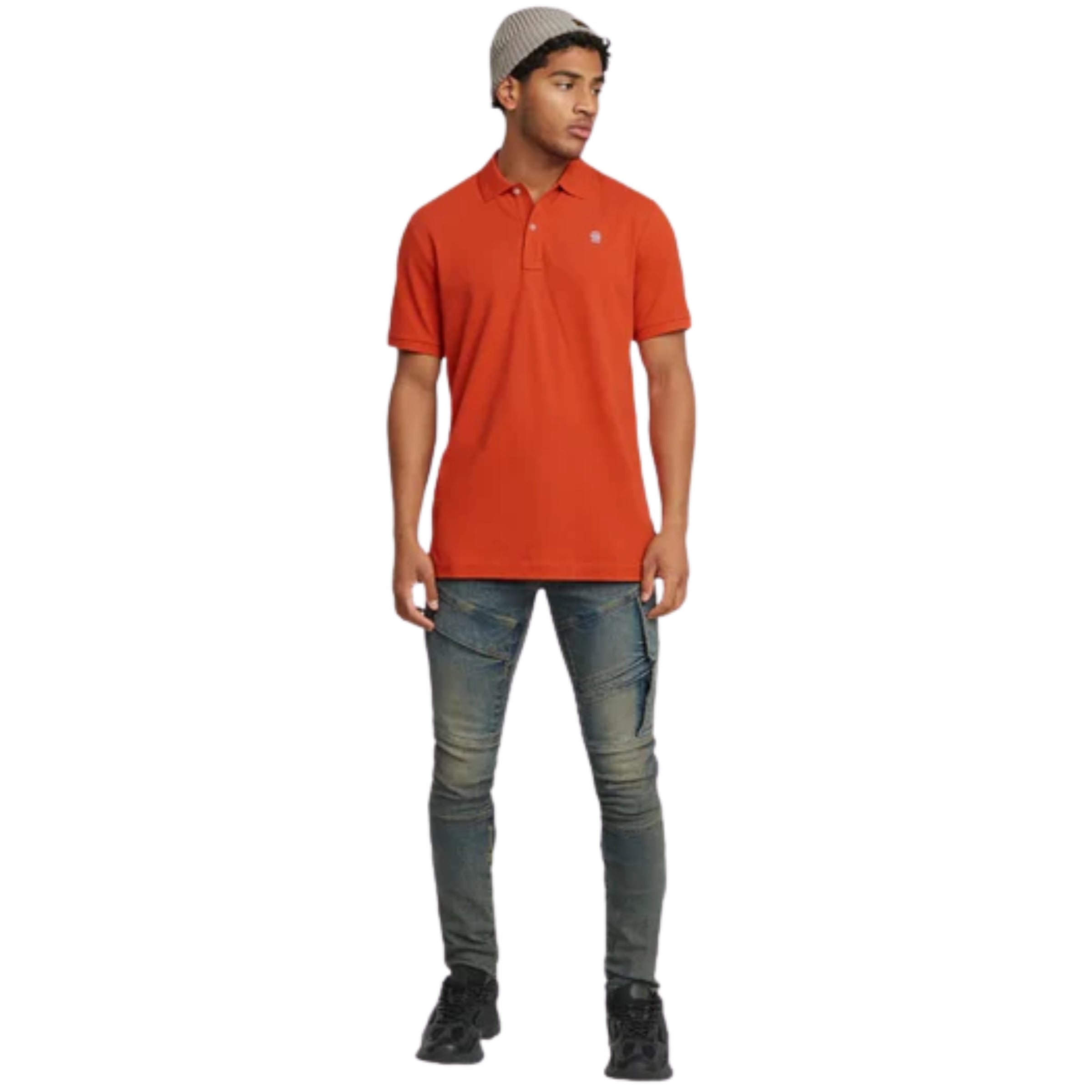 G-Star Golfer Dunda Overdyed Red