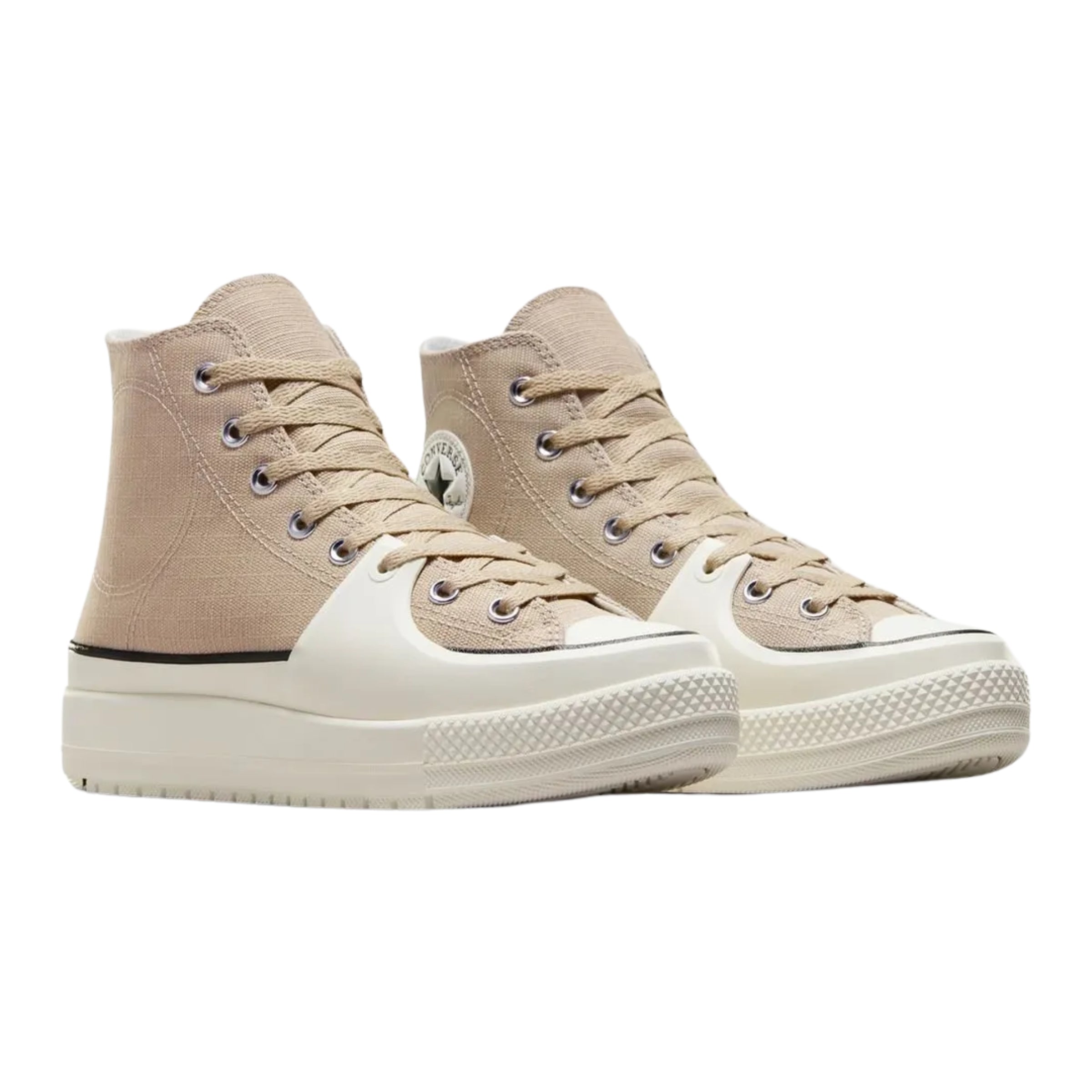 Converse Sneaker Construct Camp Daze Hi Nutty Granola-Egret
