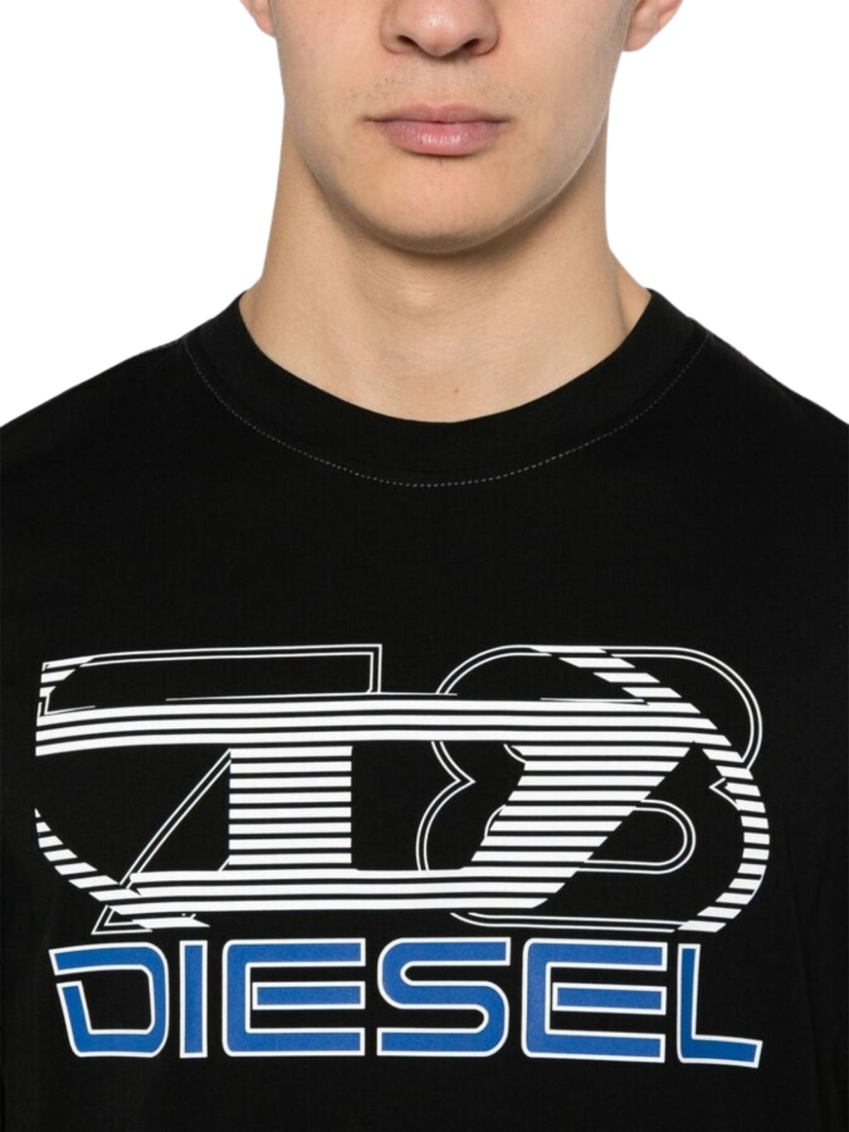 Diesel T-Shirt Diego K74 Logo Black