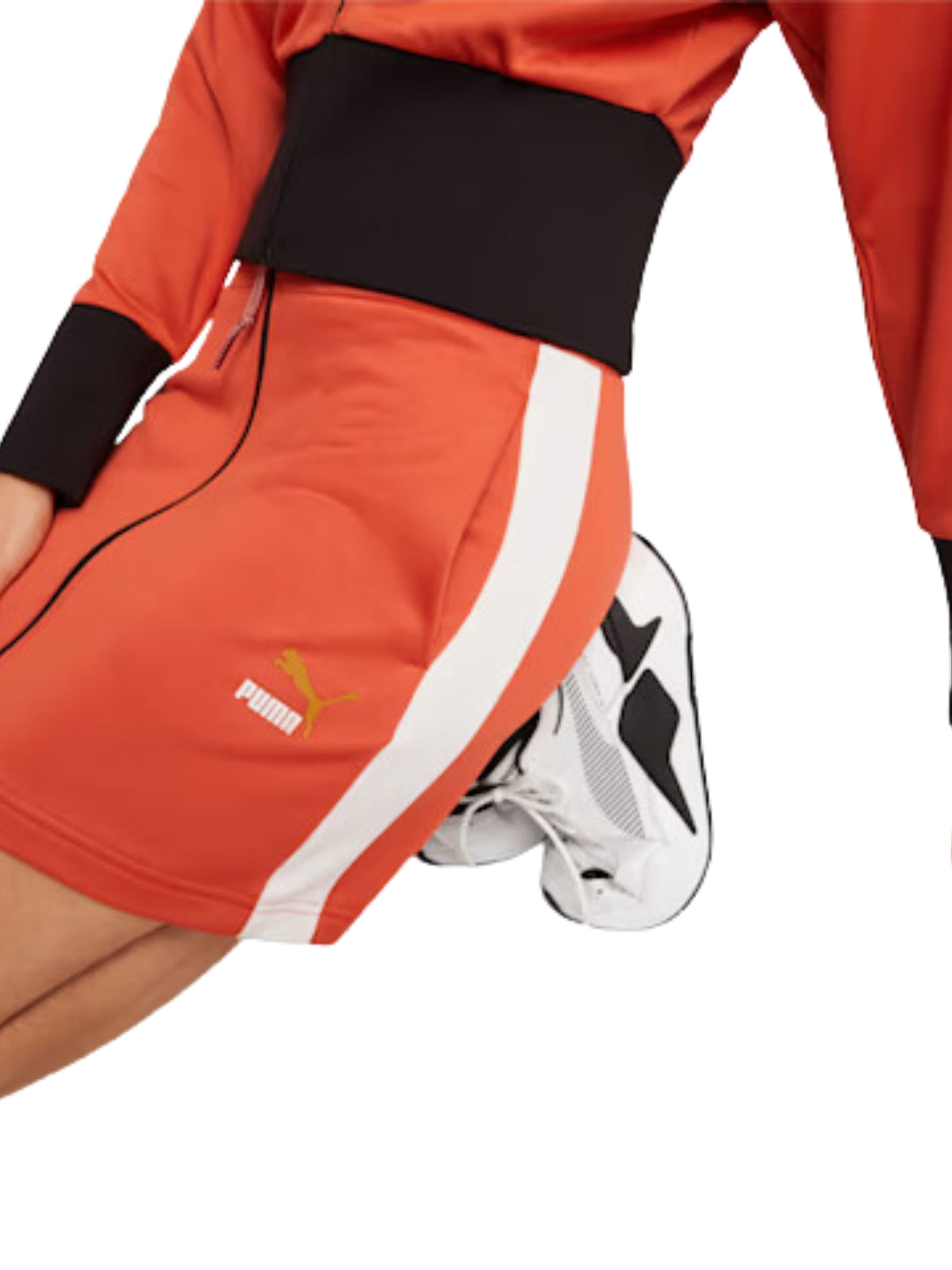 Puma Skirt T7 Forward History Orange