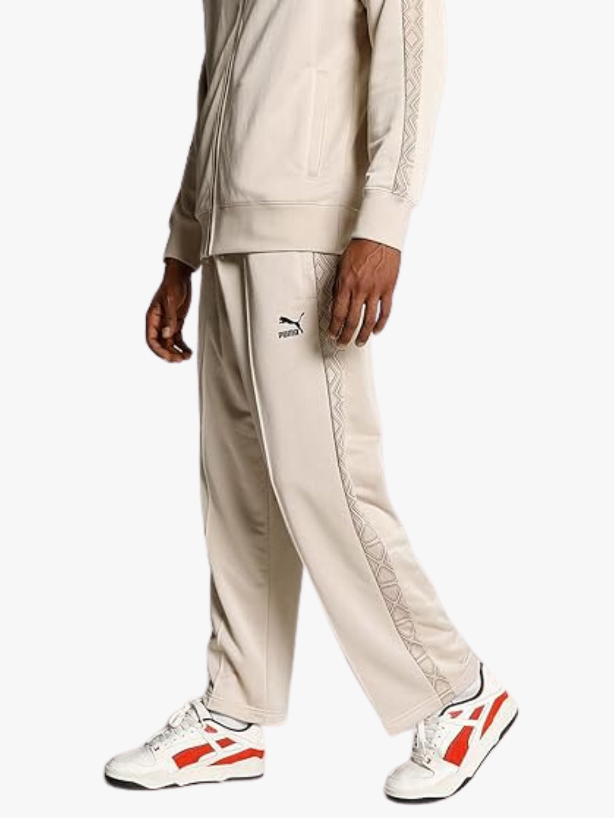 Puma Track Pants Ladies T7 Trend 7Etter Beige