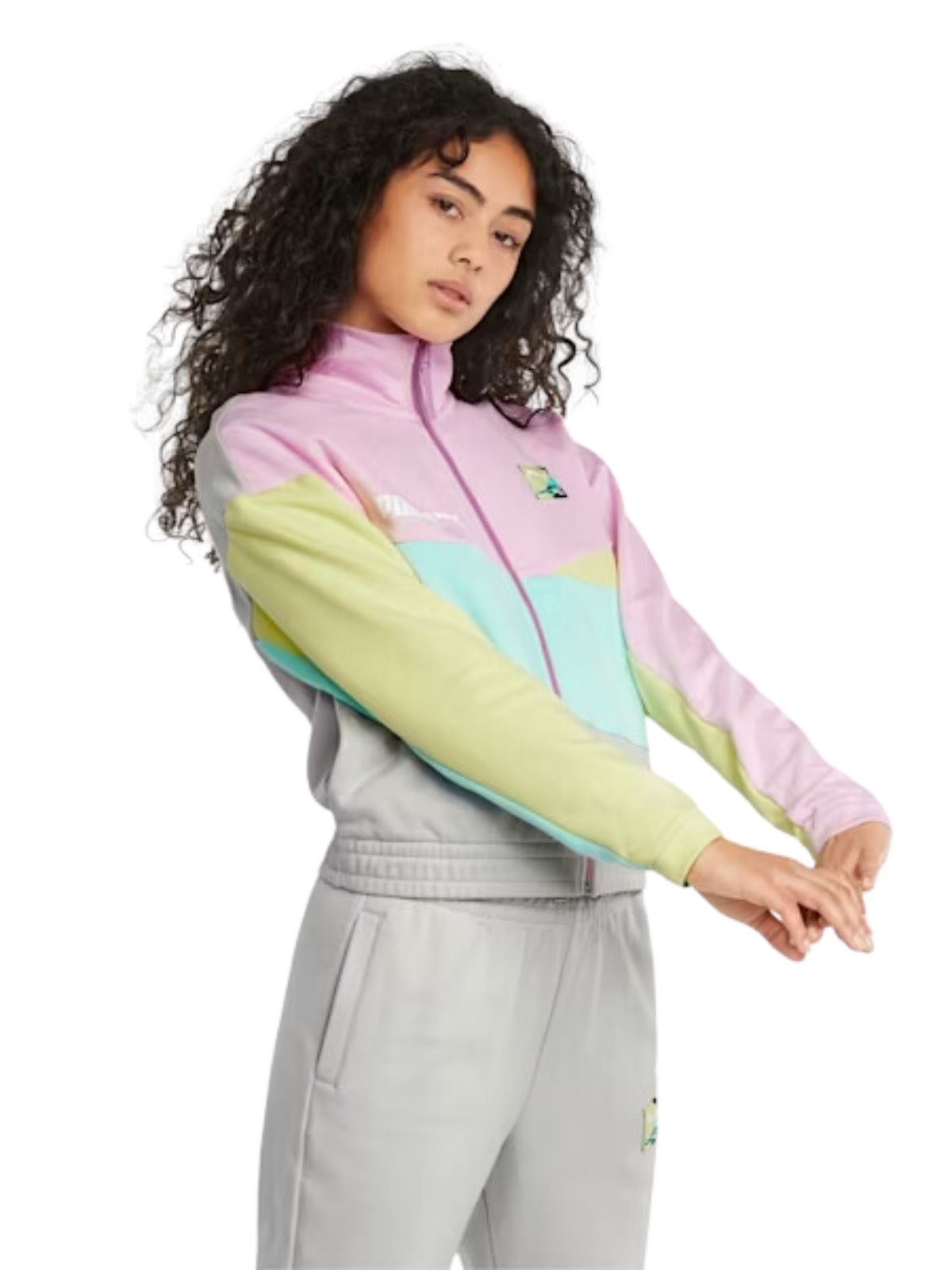 Puma Jacket Ladies Intl Track Gray Violet