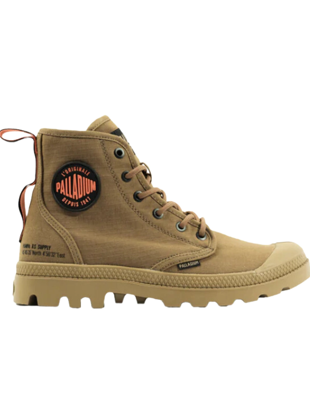 Palladium Boot Pampa Hi Supply Rs Olive