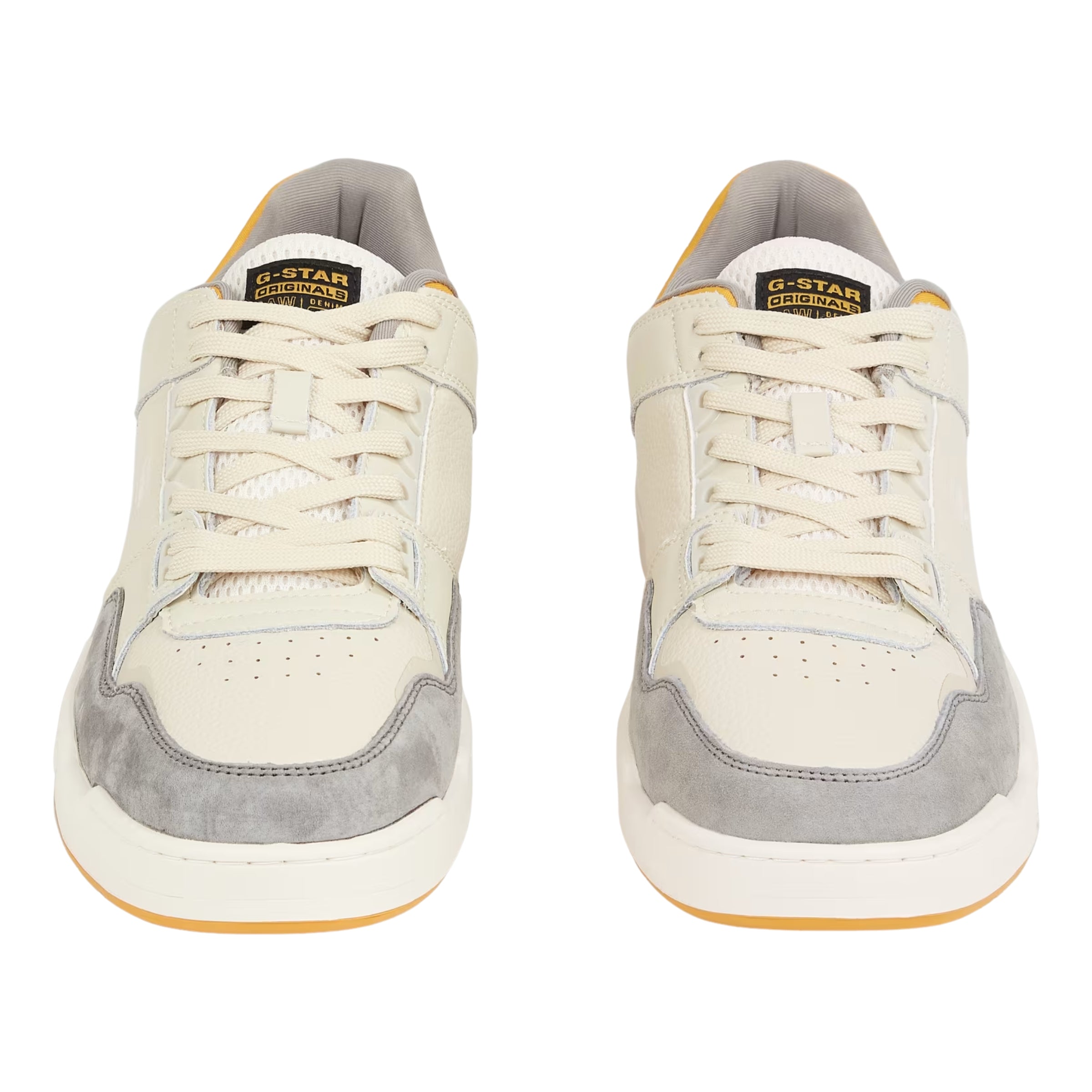 G-Star Sneaker Attacc Pop Lea Off-White-Ochre