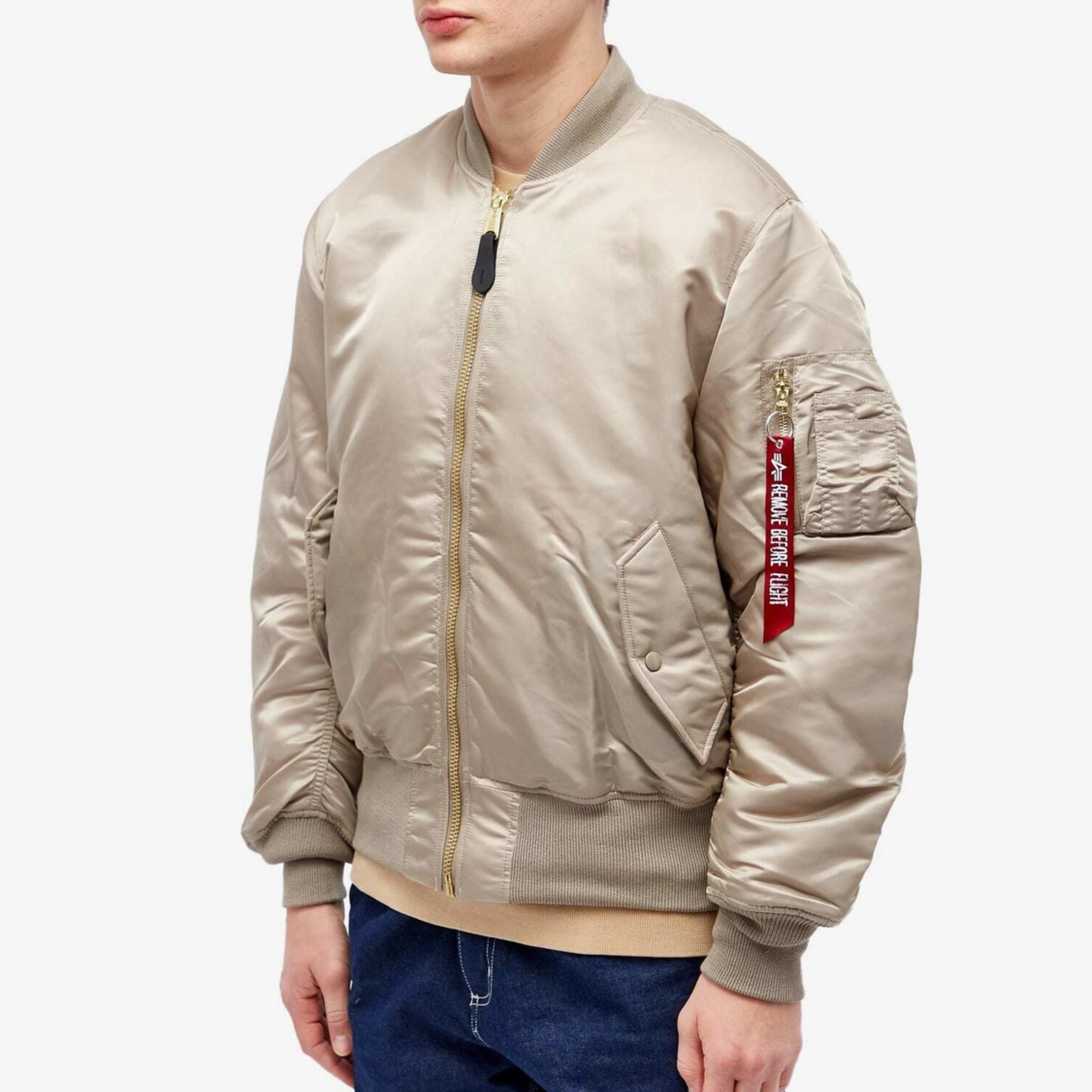 Alpha Jacket Ma-1 Classic Vintage Sand