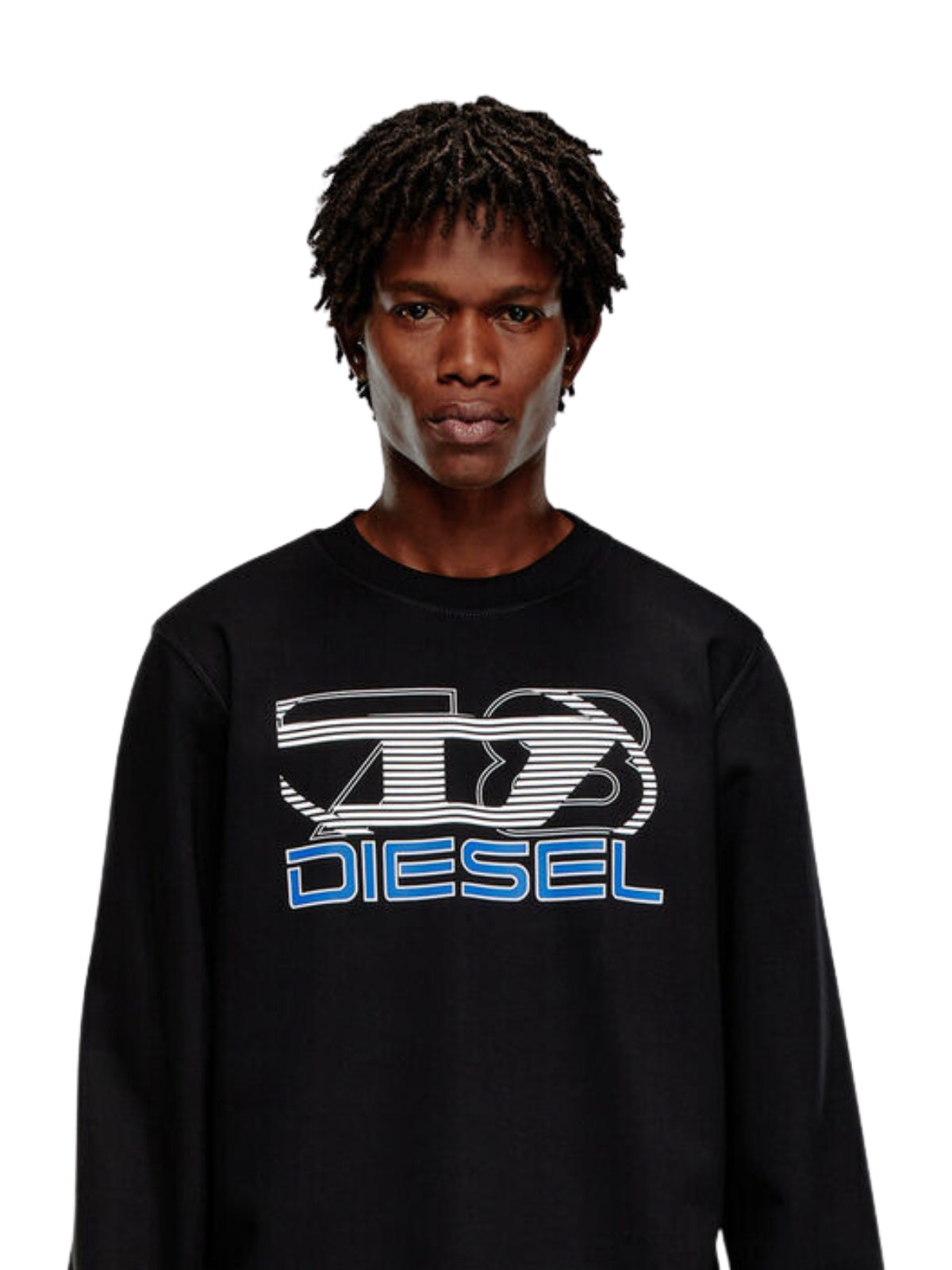 Diesel Sweater Logo Black