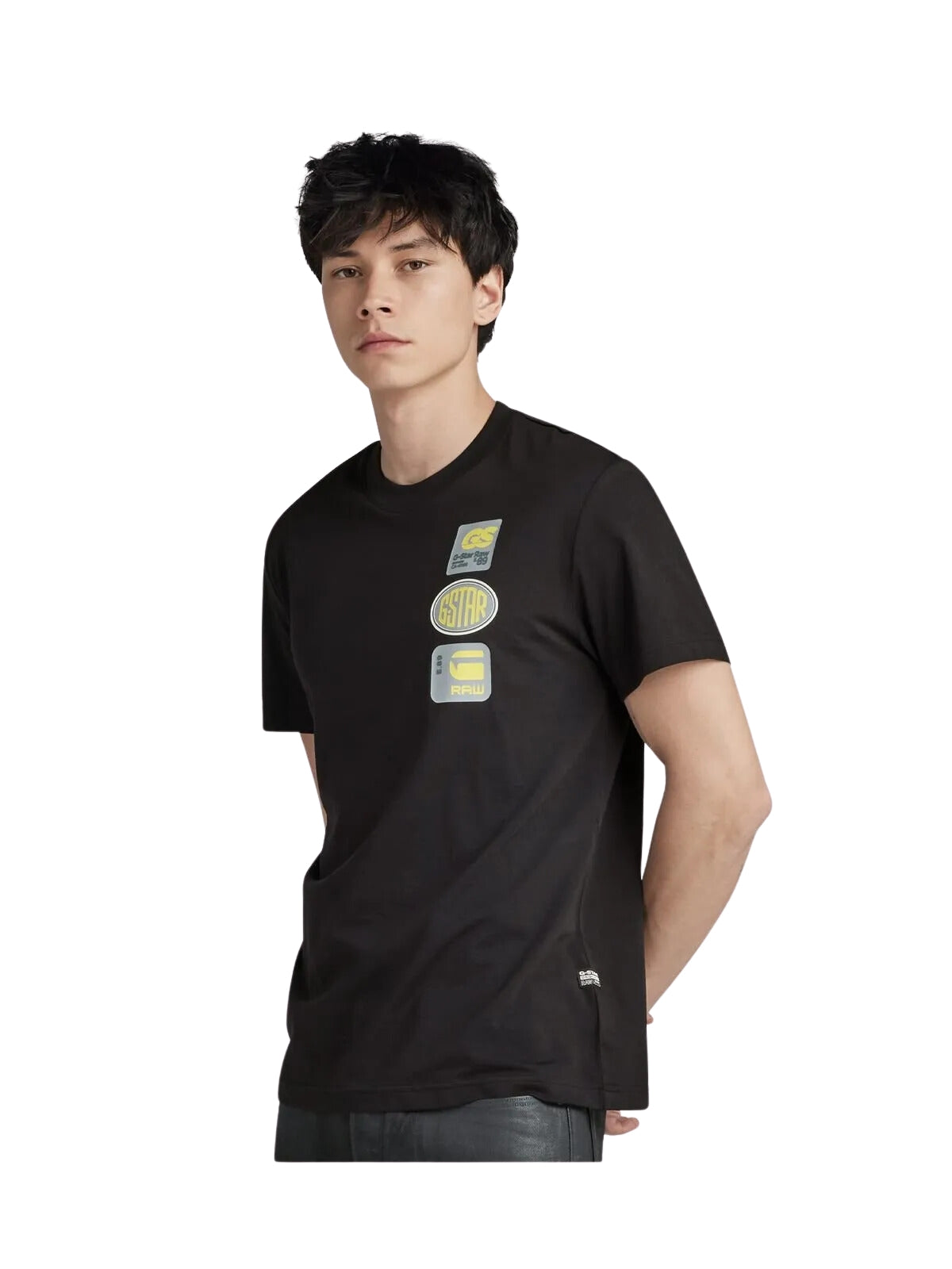 G-Star T-Shirt Multi Badge Dk Black